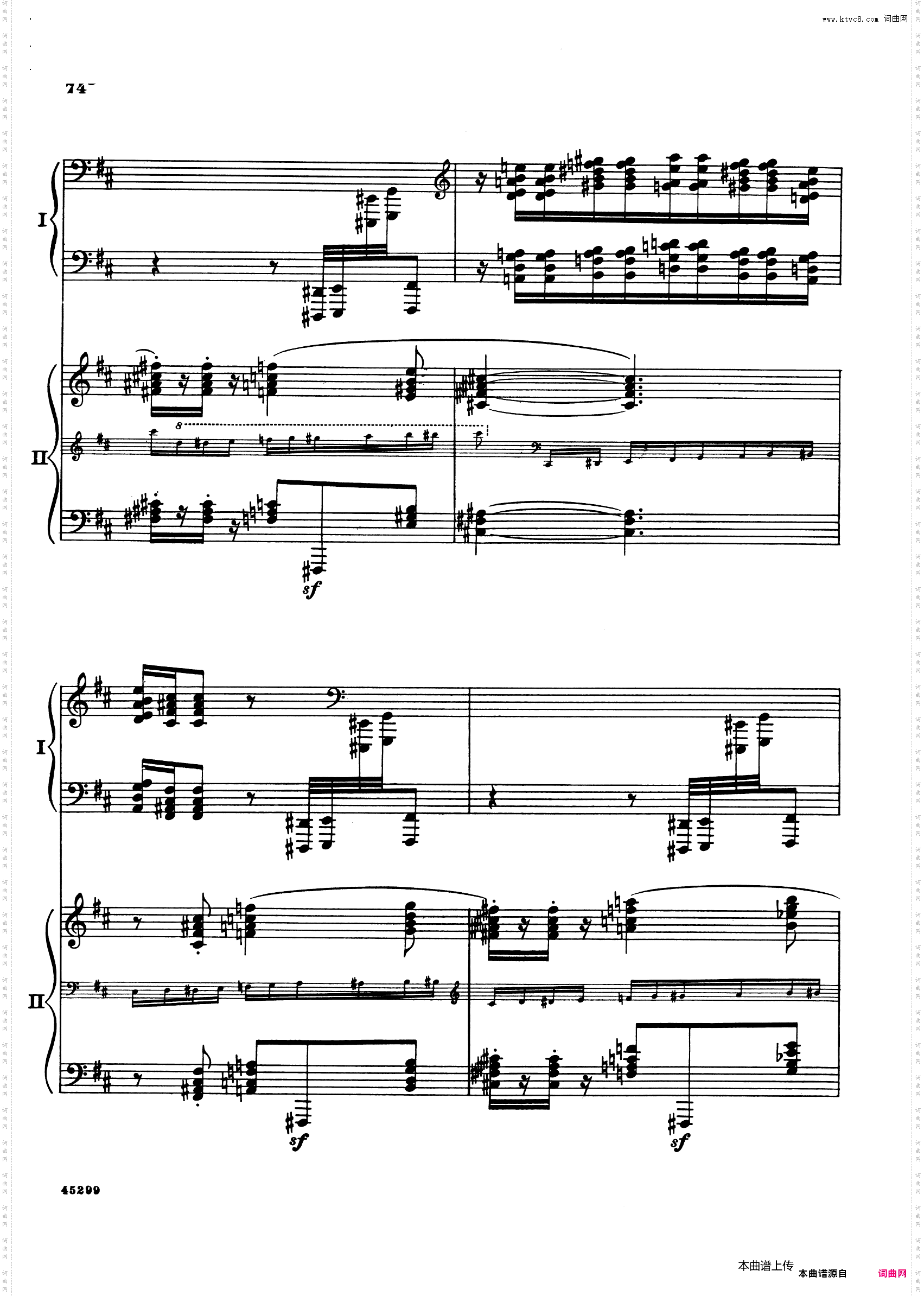Piano Concerto Op·38钢琴协奏曲·双钢琴·第三乐章