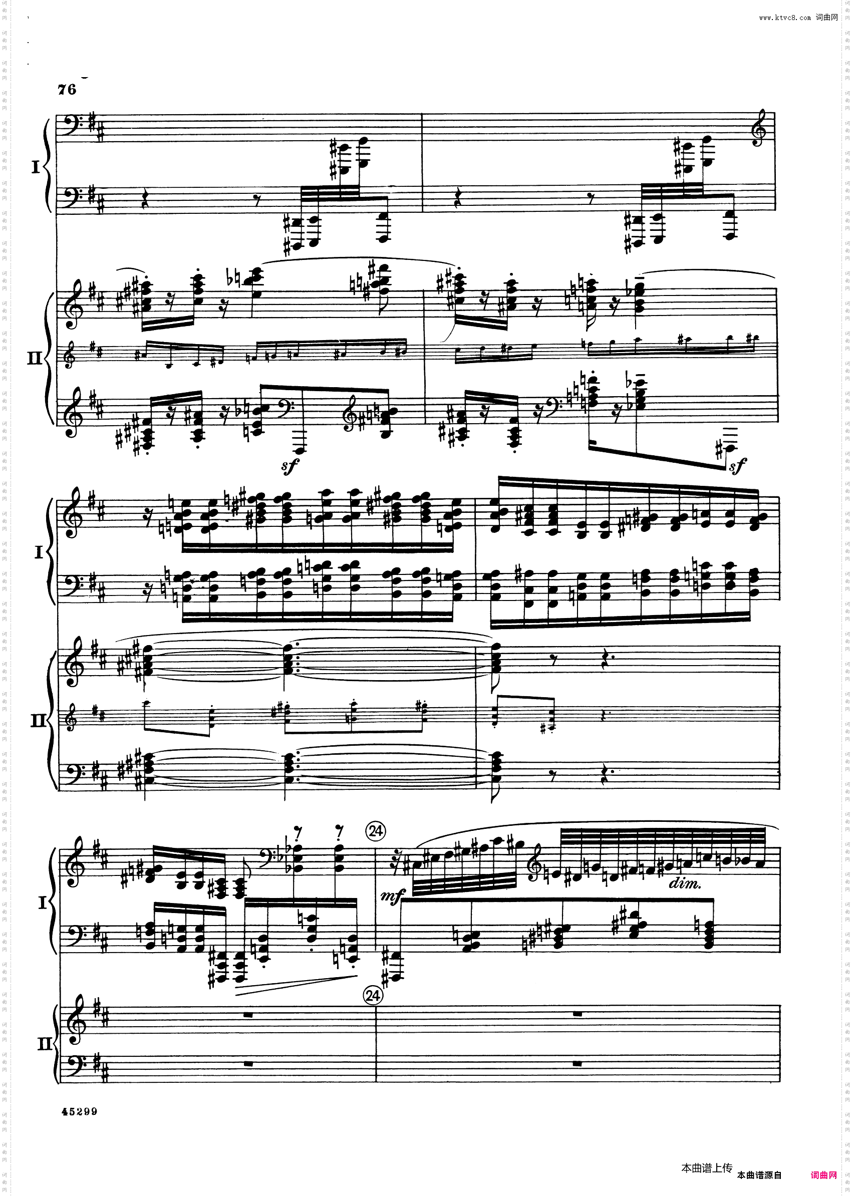 Piano Concerto Op·38钢琴协奏曲·双钢琴·第三乐章
