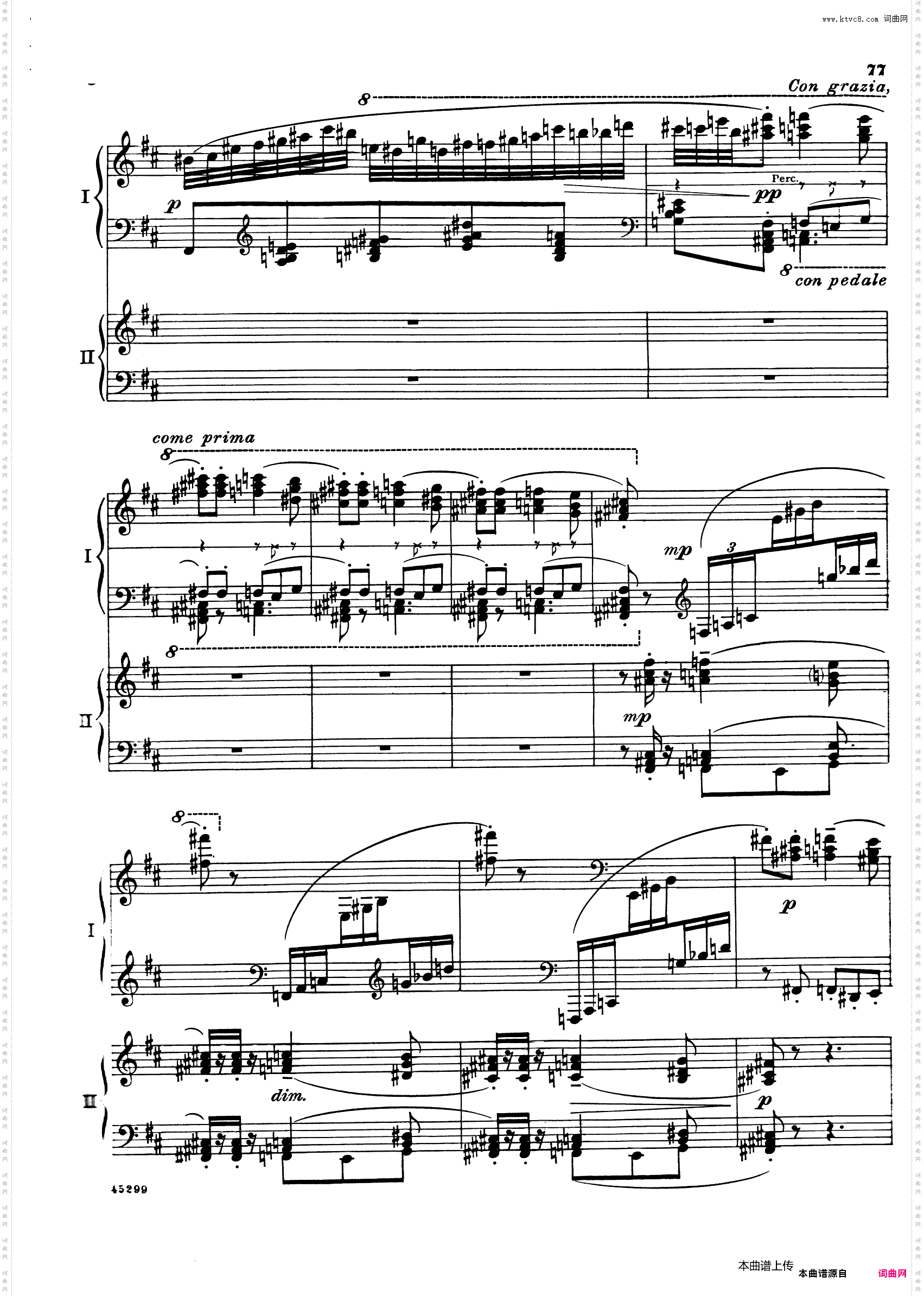 Piano Concerto Op·38钢琴协奏曲·双钢琴·第三乐章