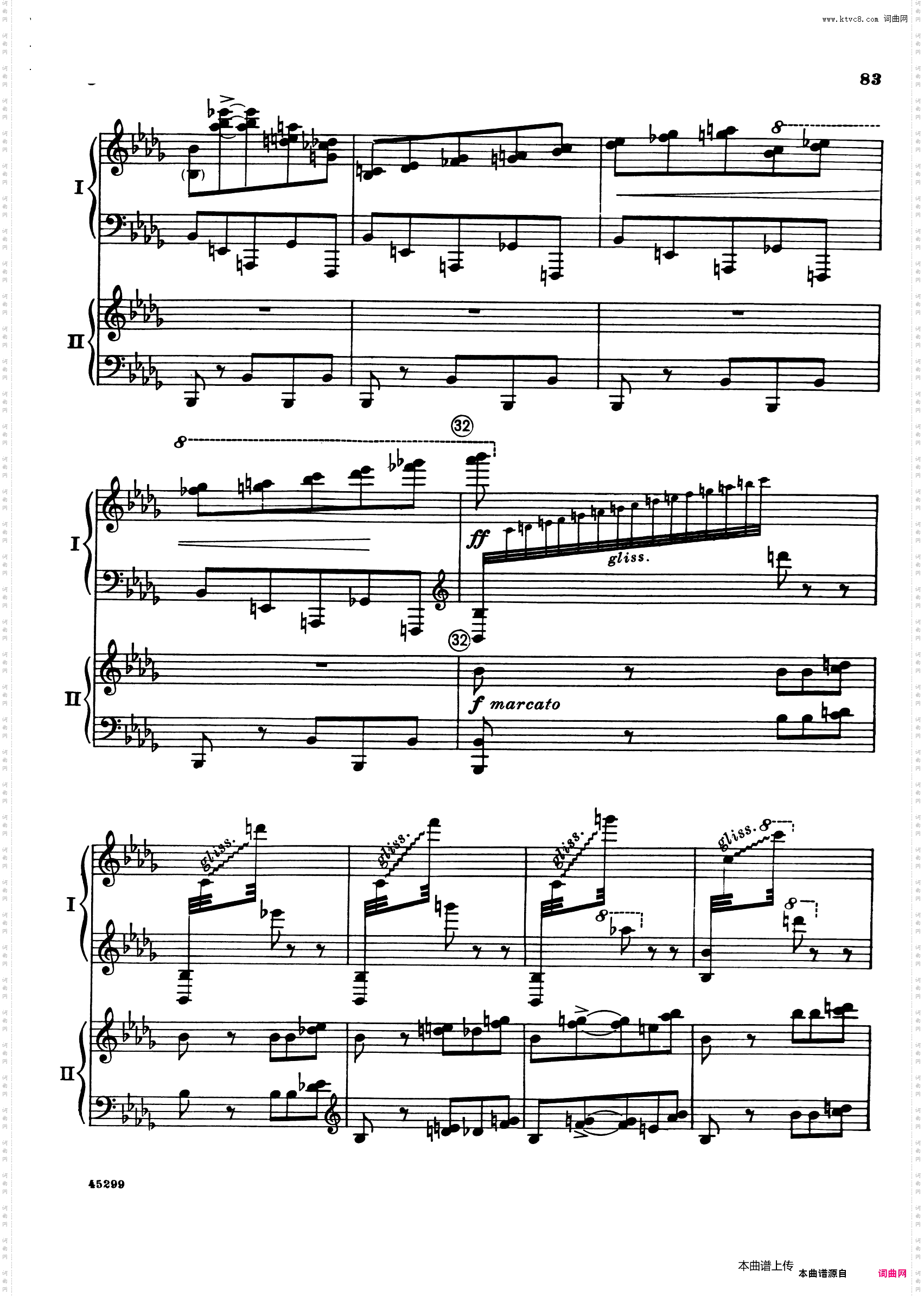 Piano Concerto Op·38钢琴协奏曲·双钢琴·第三乐章