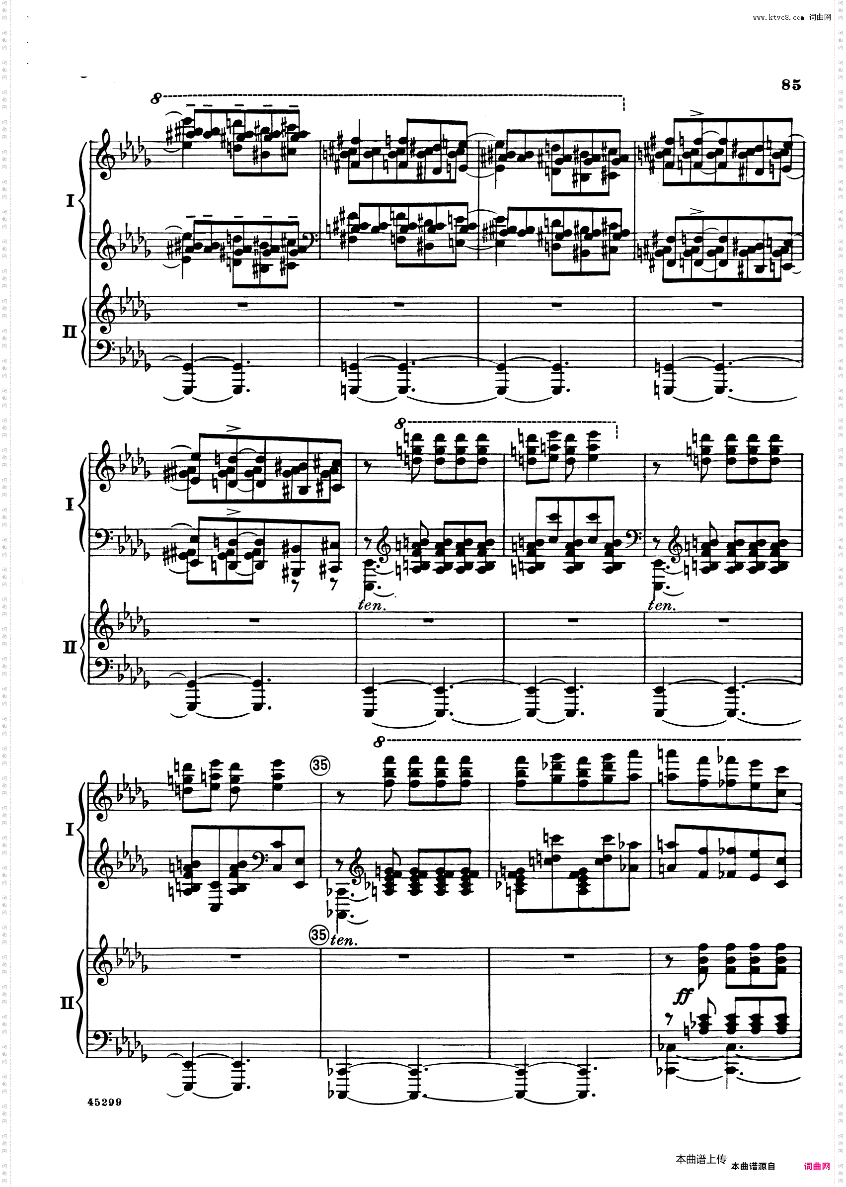 Piano Concerto Op·38钢琴协奏曲·双钢琴·第三乐章