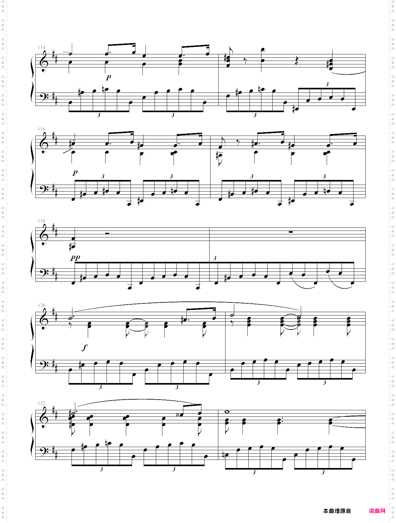 b大调夜曲