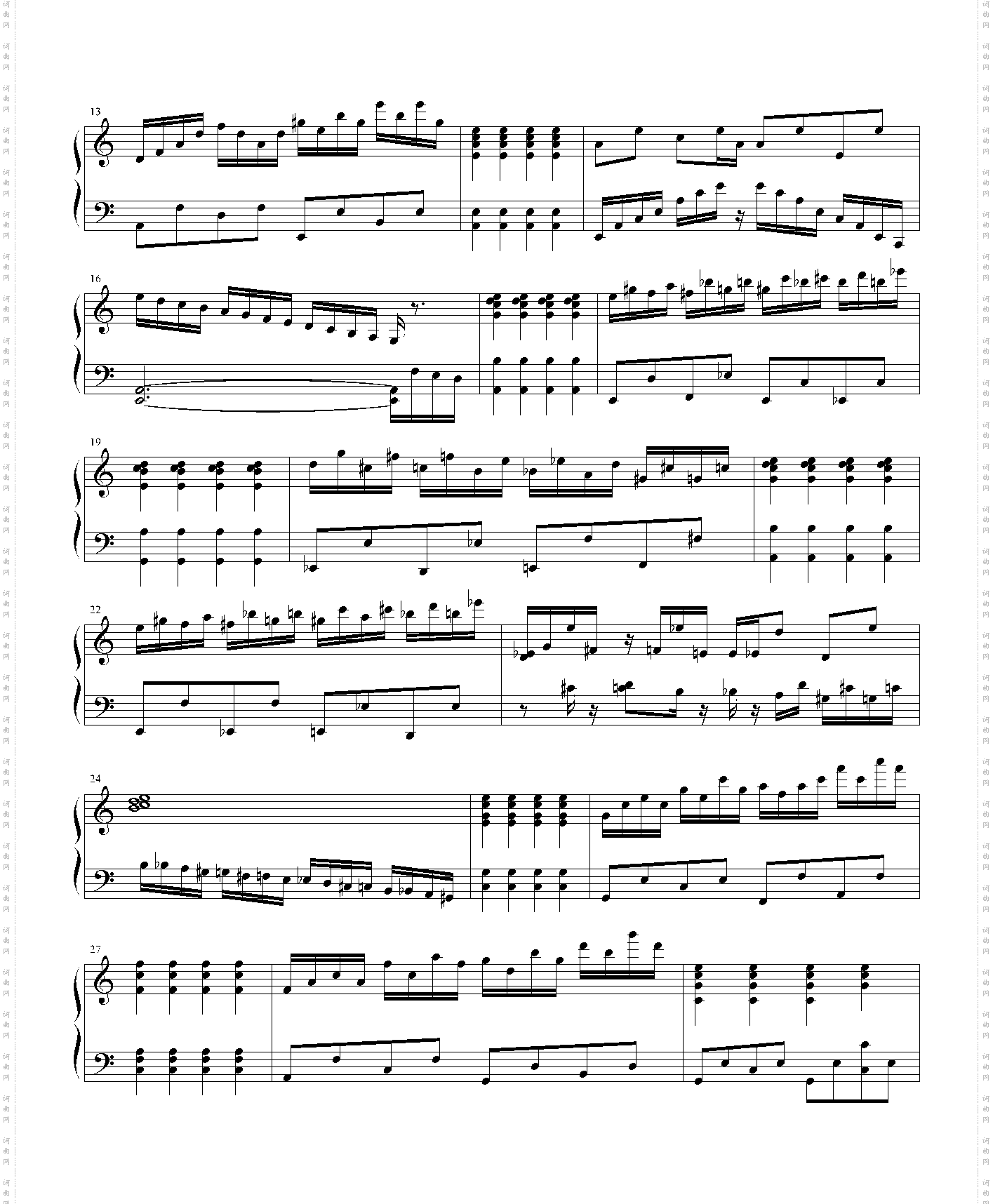 狂躁钢琴练习曲