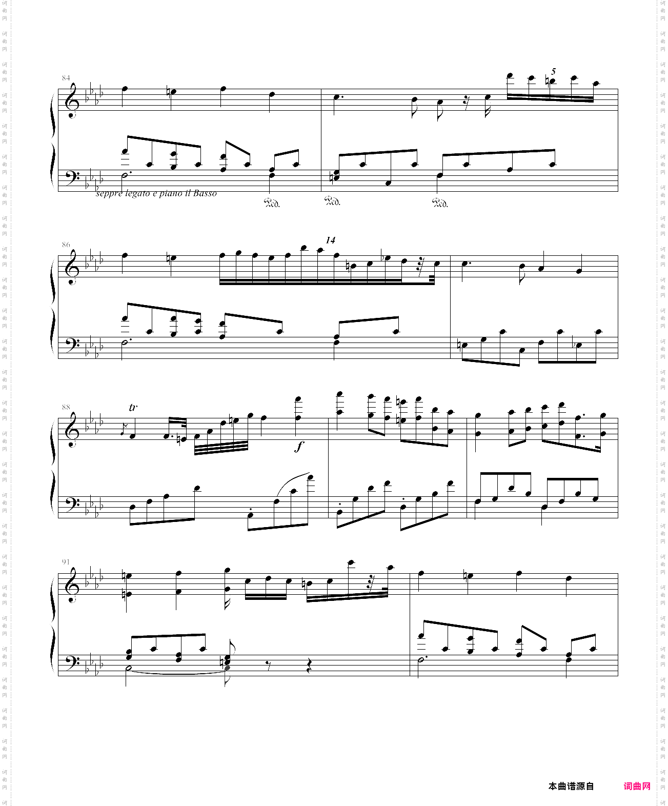 肖邦第二钢琴协奏曲第一乐章