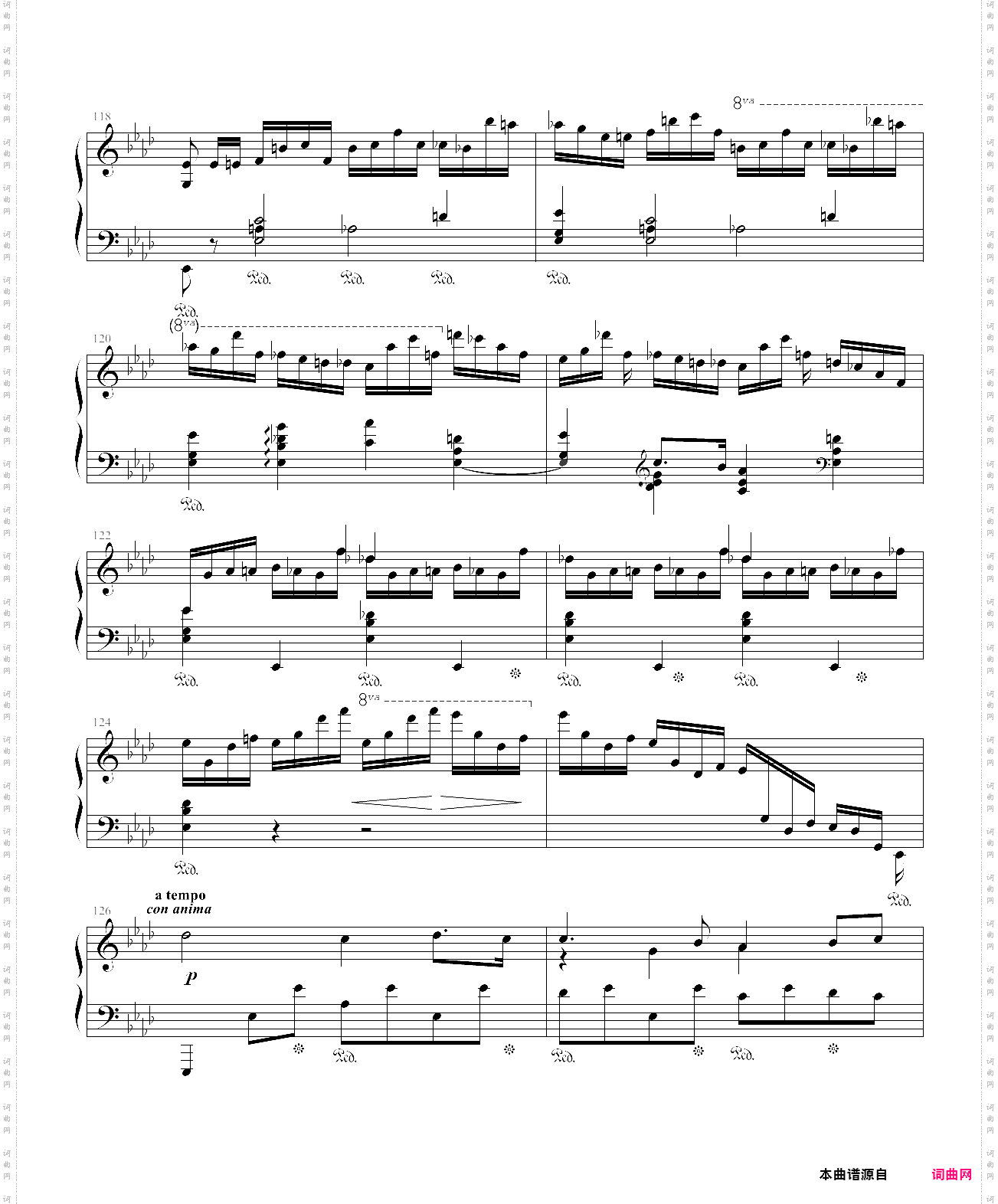 肖邦第二钢琴协奏曲第一乐章