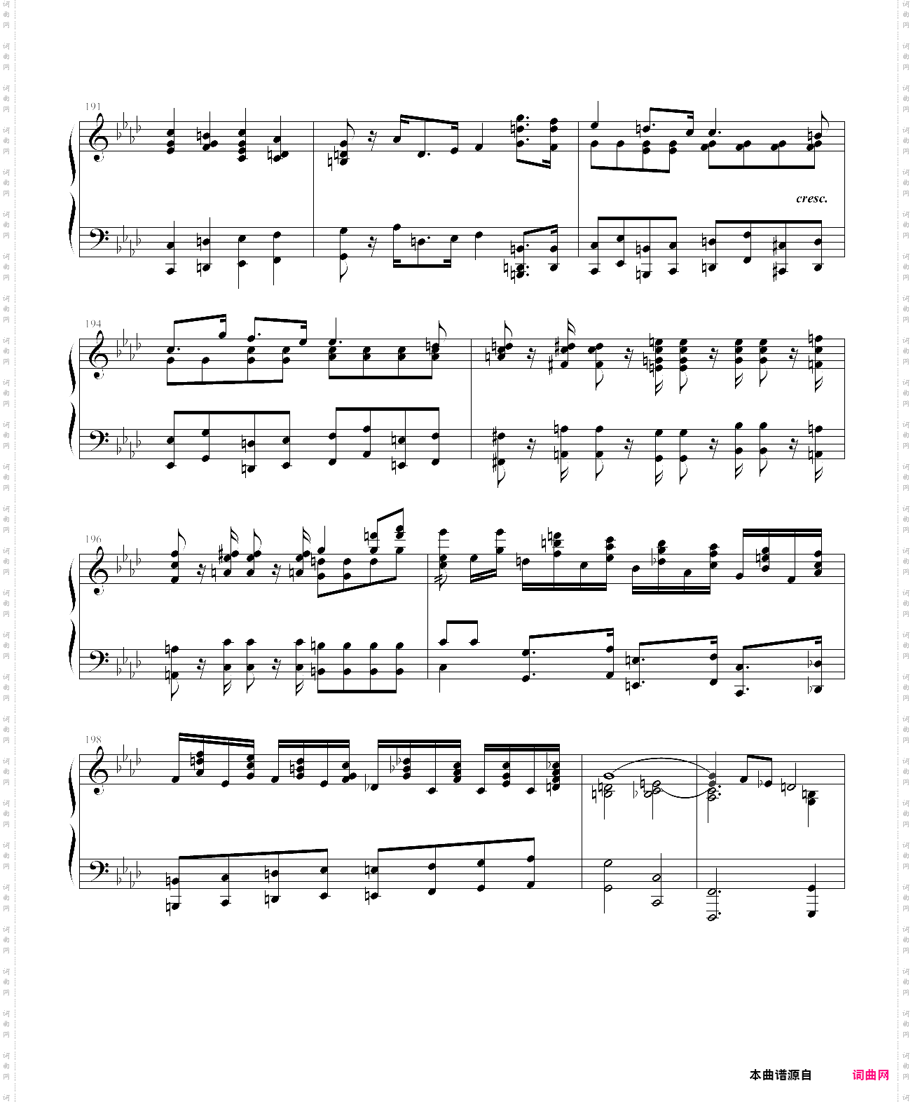 肖邦第二钢琴协奏曲第一乐章