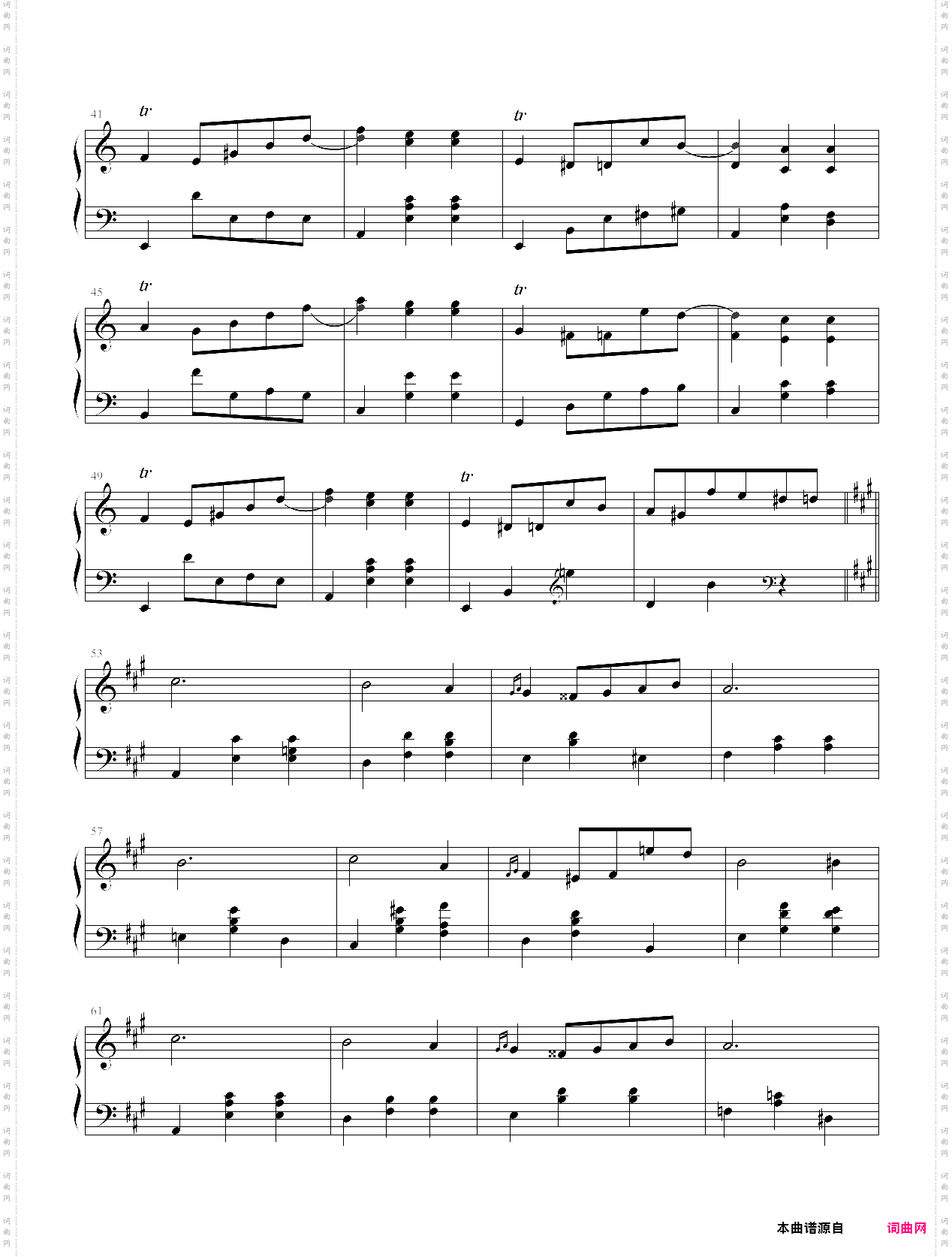 华丽圆舞曲第２首