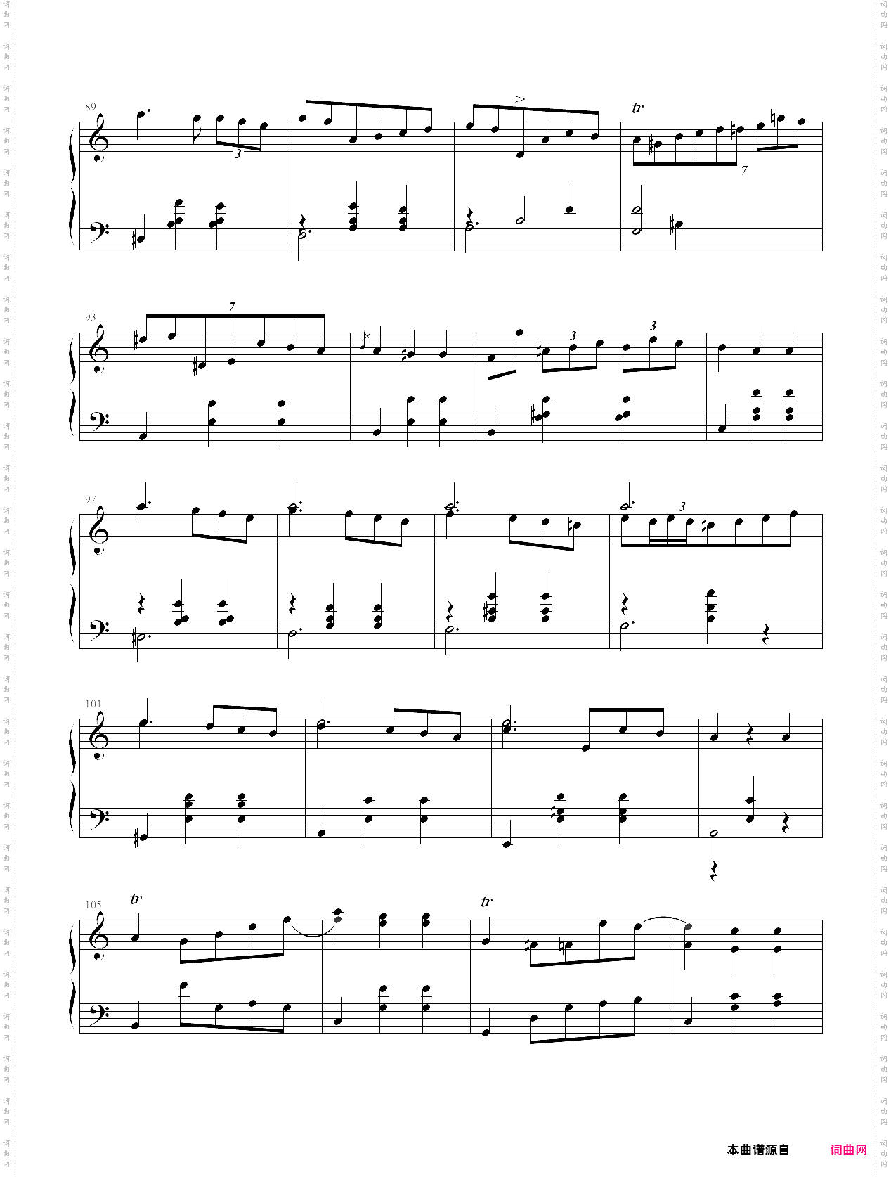华丽圆舞曲第２首