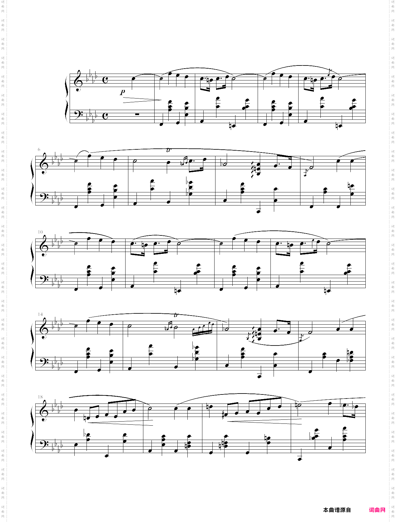 夜曲-心兰制谱版
