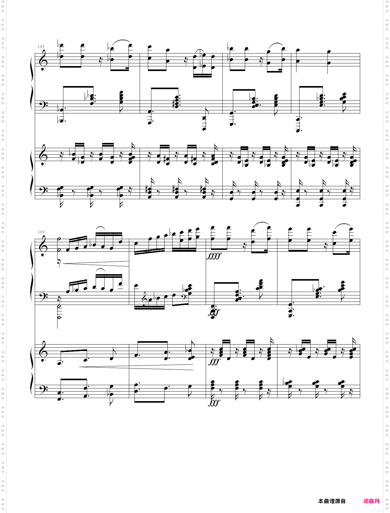 爵士双钢琴奏鸣曲第三乐章