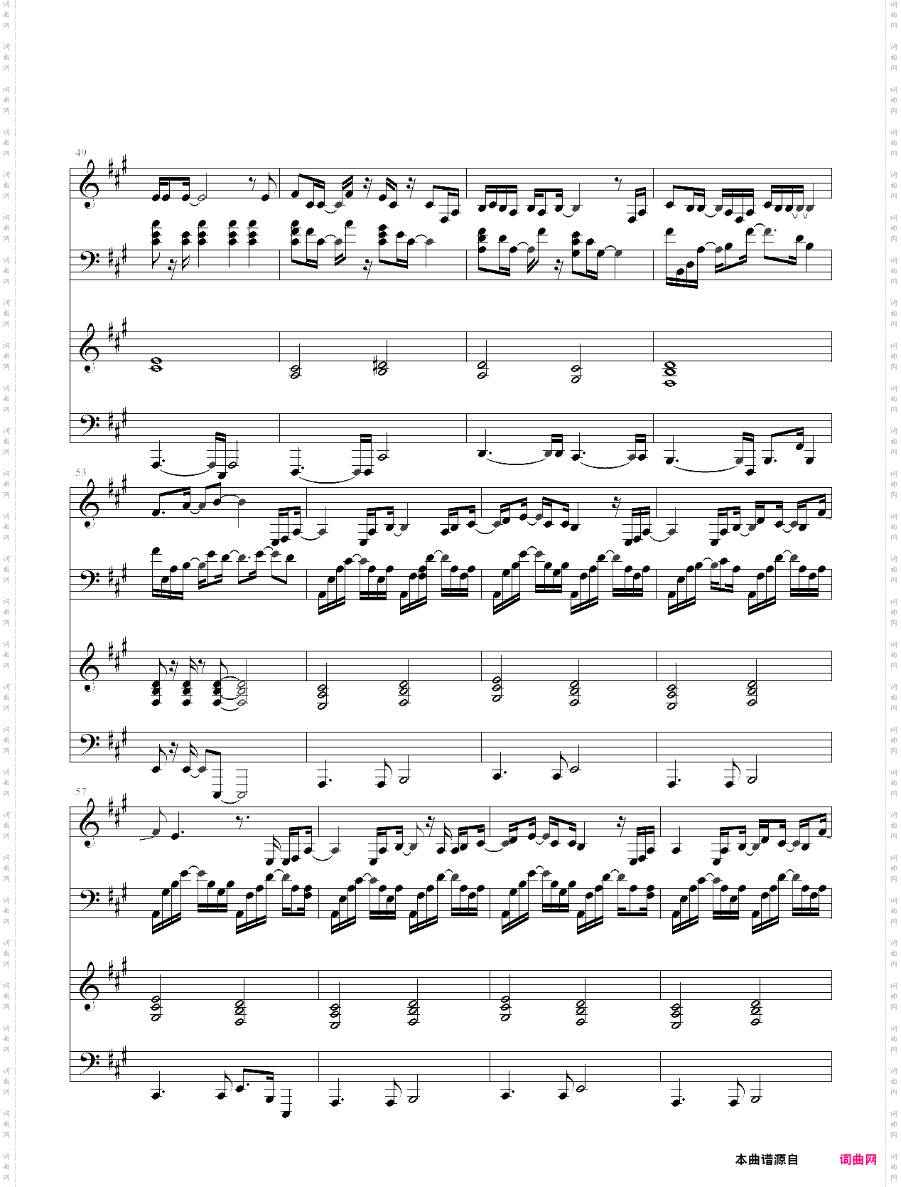 heal the world－四手联弹