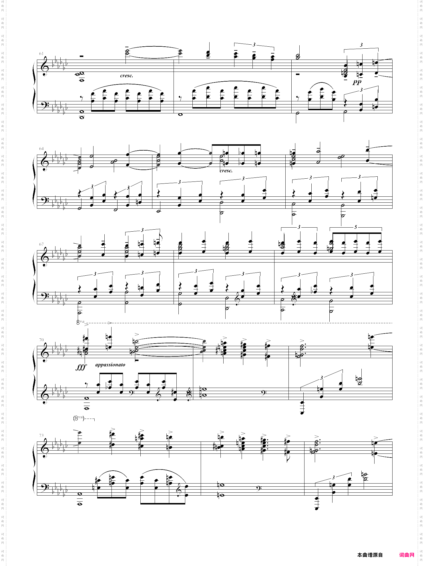 悲歌-elegie op3 no1