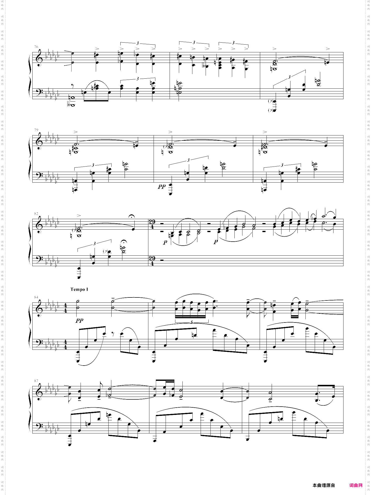 悲歌-elegie op3 no1