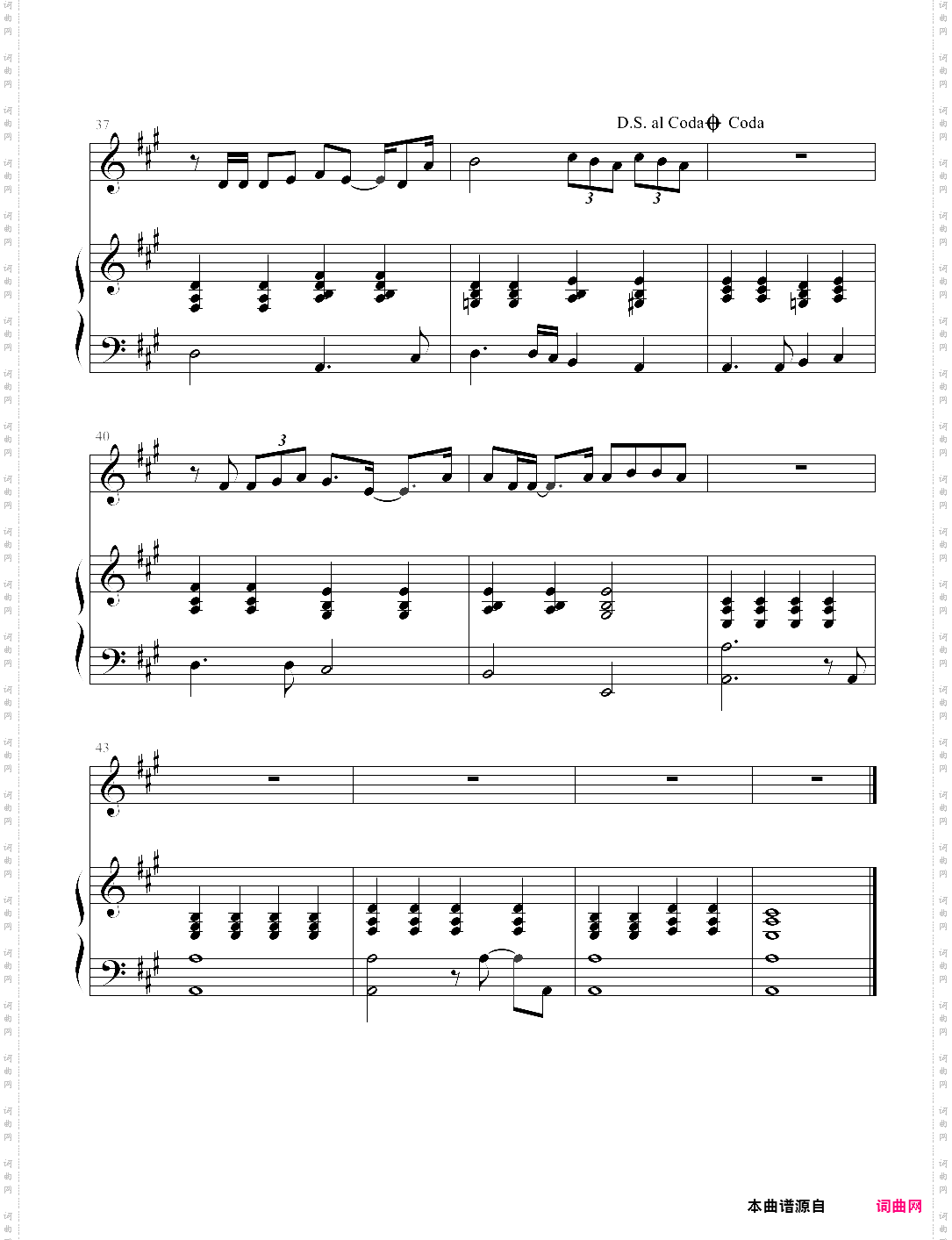 相信弹唱谱，孙燕姿