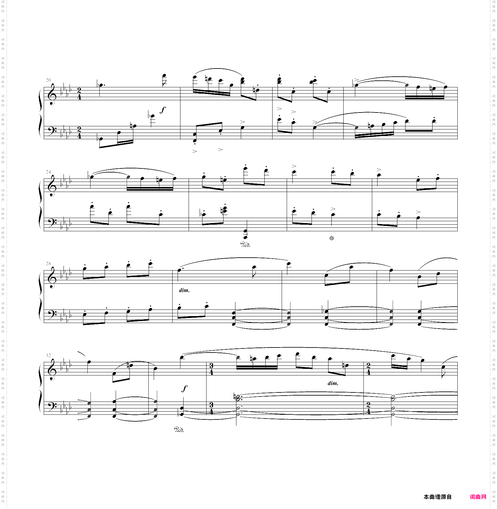 肖斯塔科维奇前奏曲第二册12-24首肖斯塔科维奇前奏曲no·18 f小调