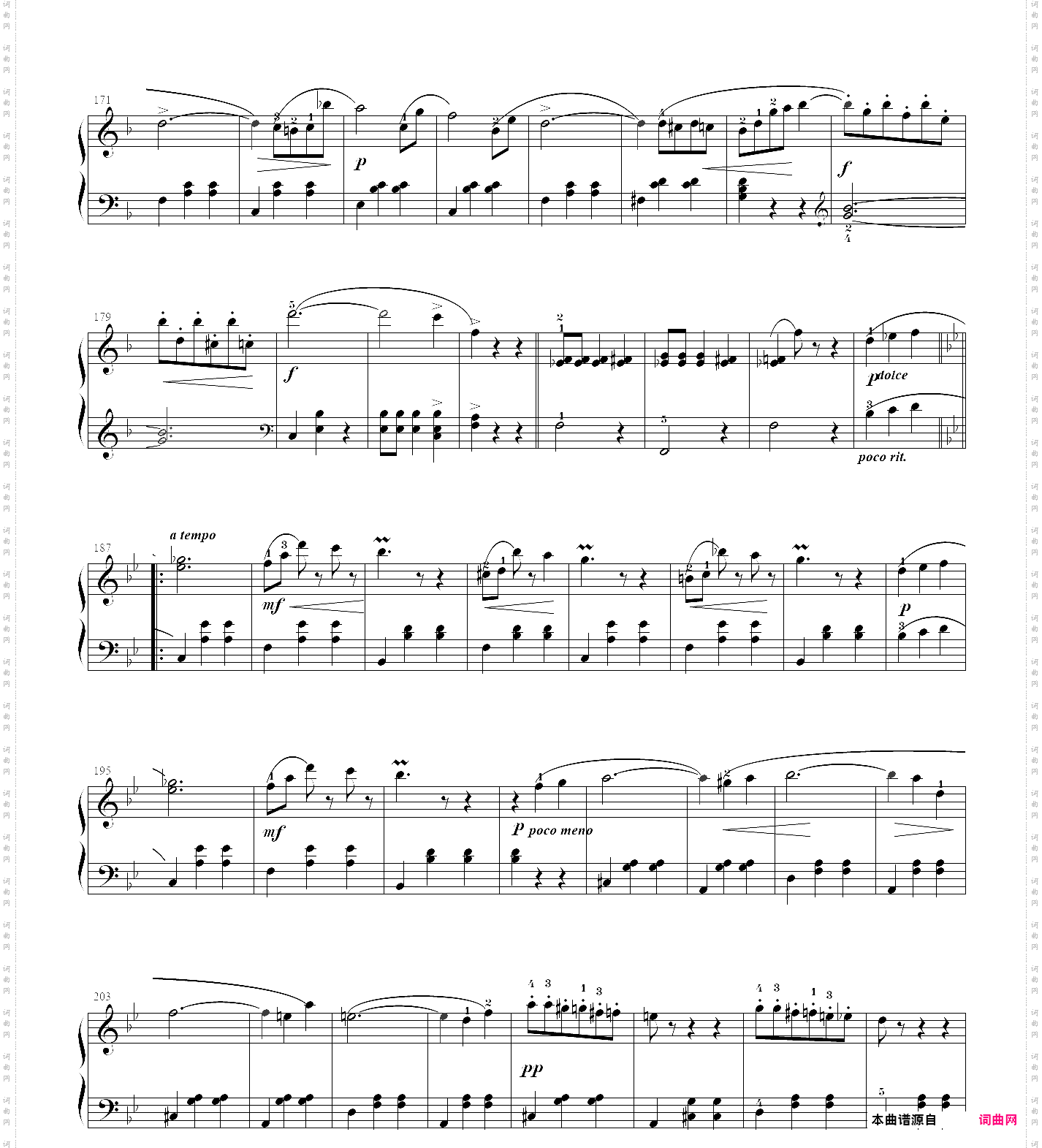7· 春之声frühlingsstimmen- 约翰·施特劳斯钢琴圆舞曲集