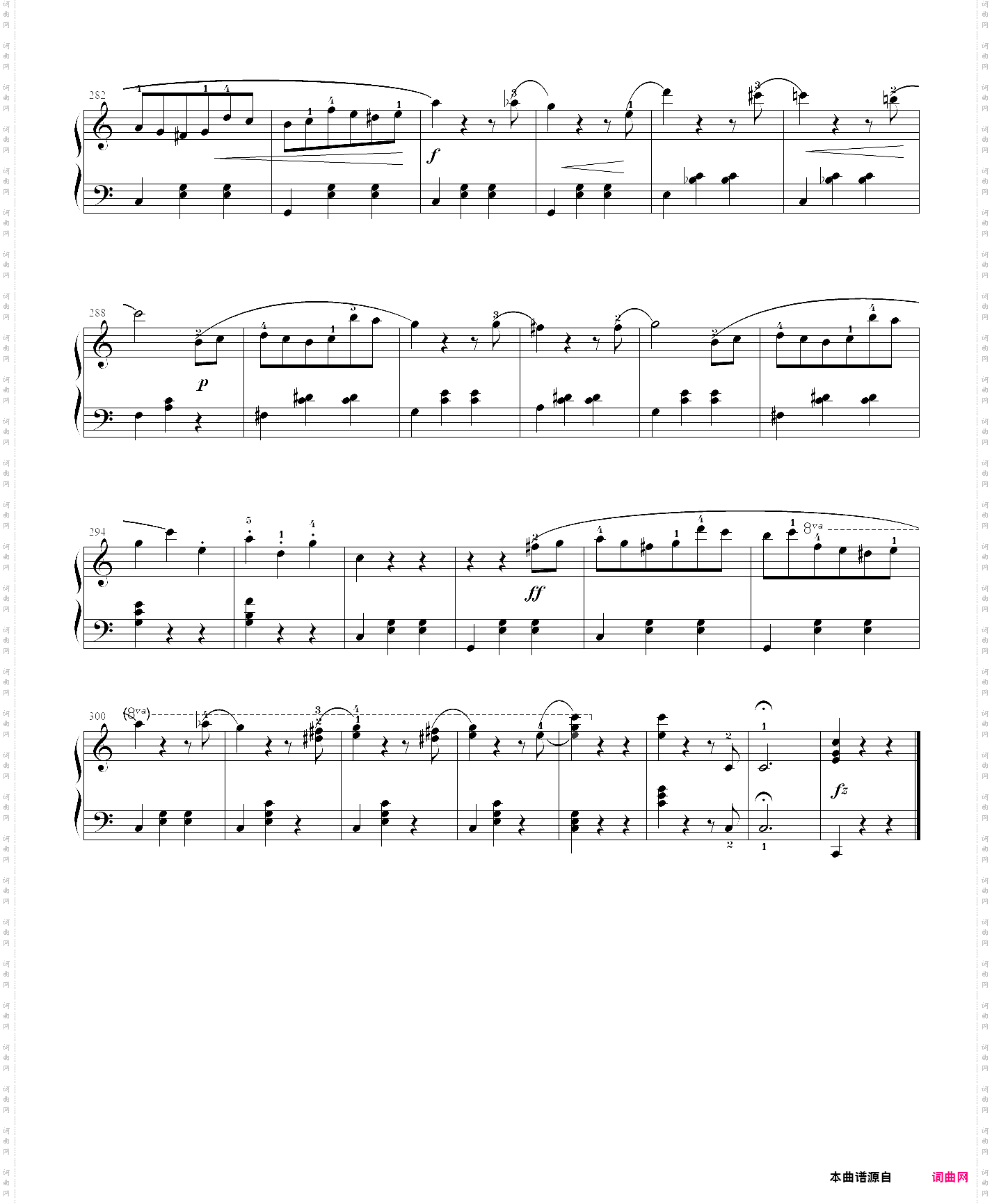 7· 春之声frühlingsstimmen- 约翰·施特劳斯钢琴圆舞曲集