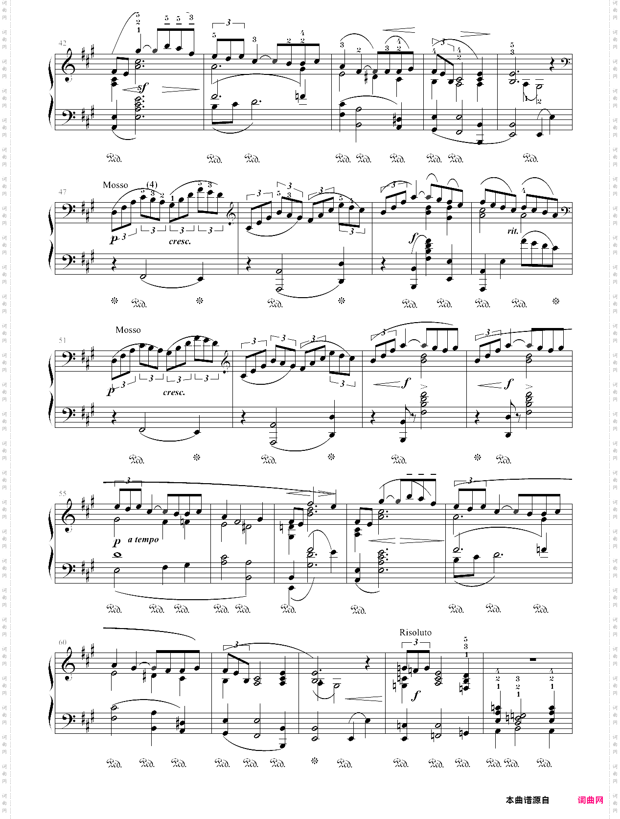 34·高师钢基四阿拉伯风-高等师范院校试用教材 钢琴基础教程修订版