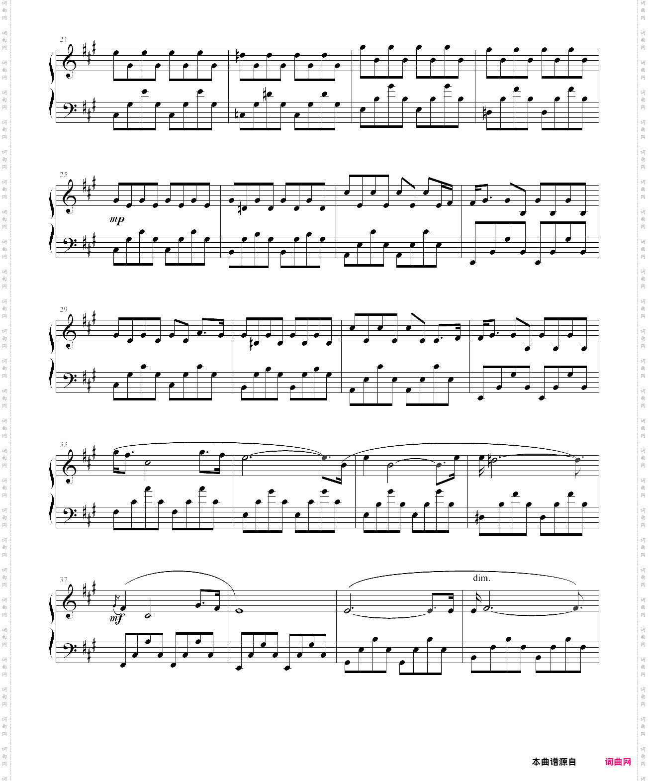 my piano,the clouds