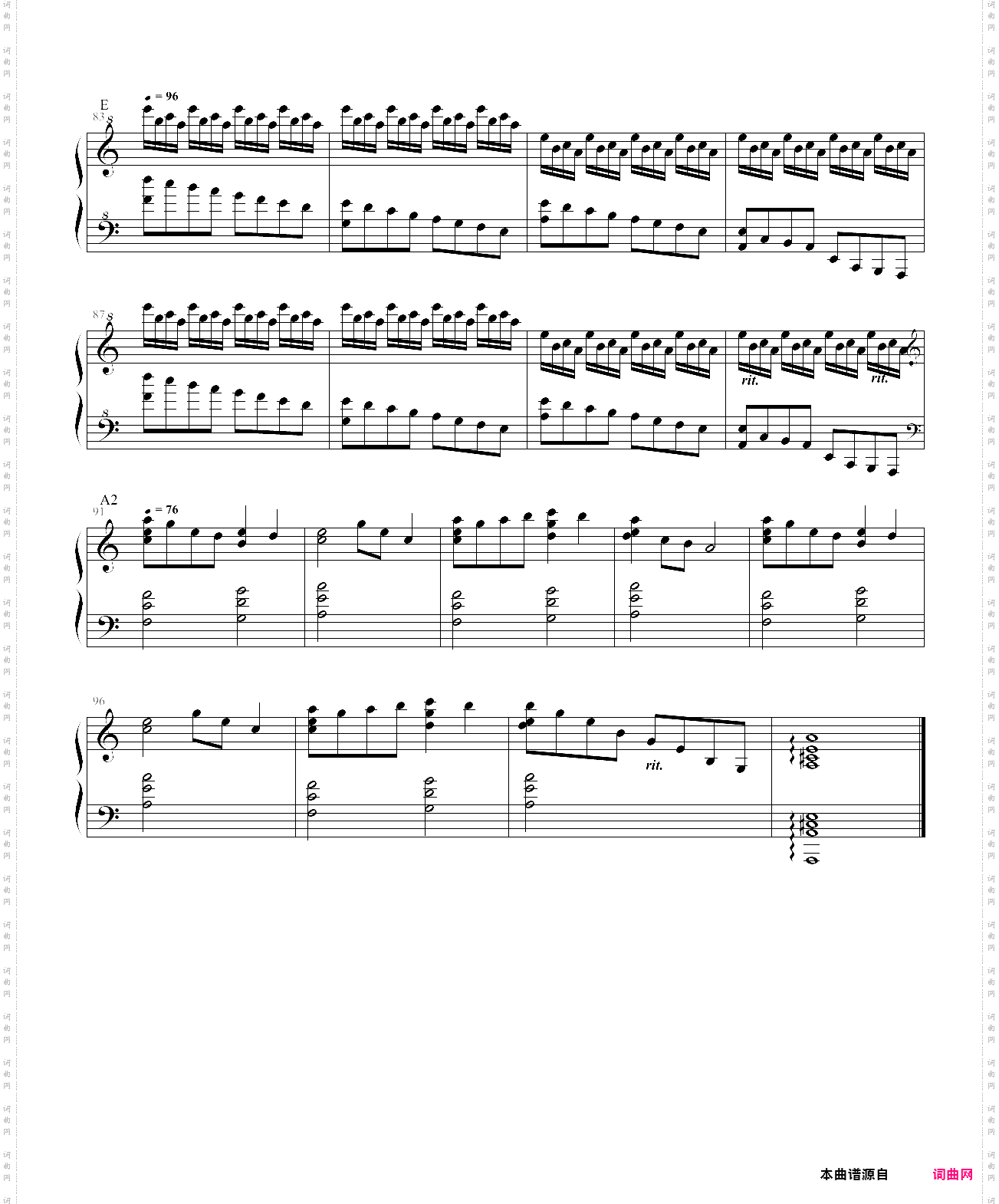 luv letter c调 送给我的宝宝