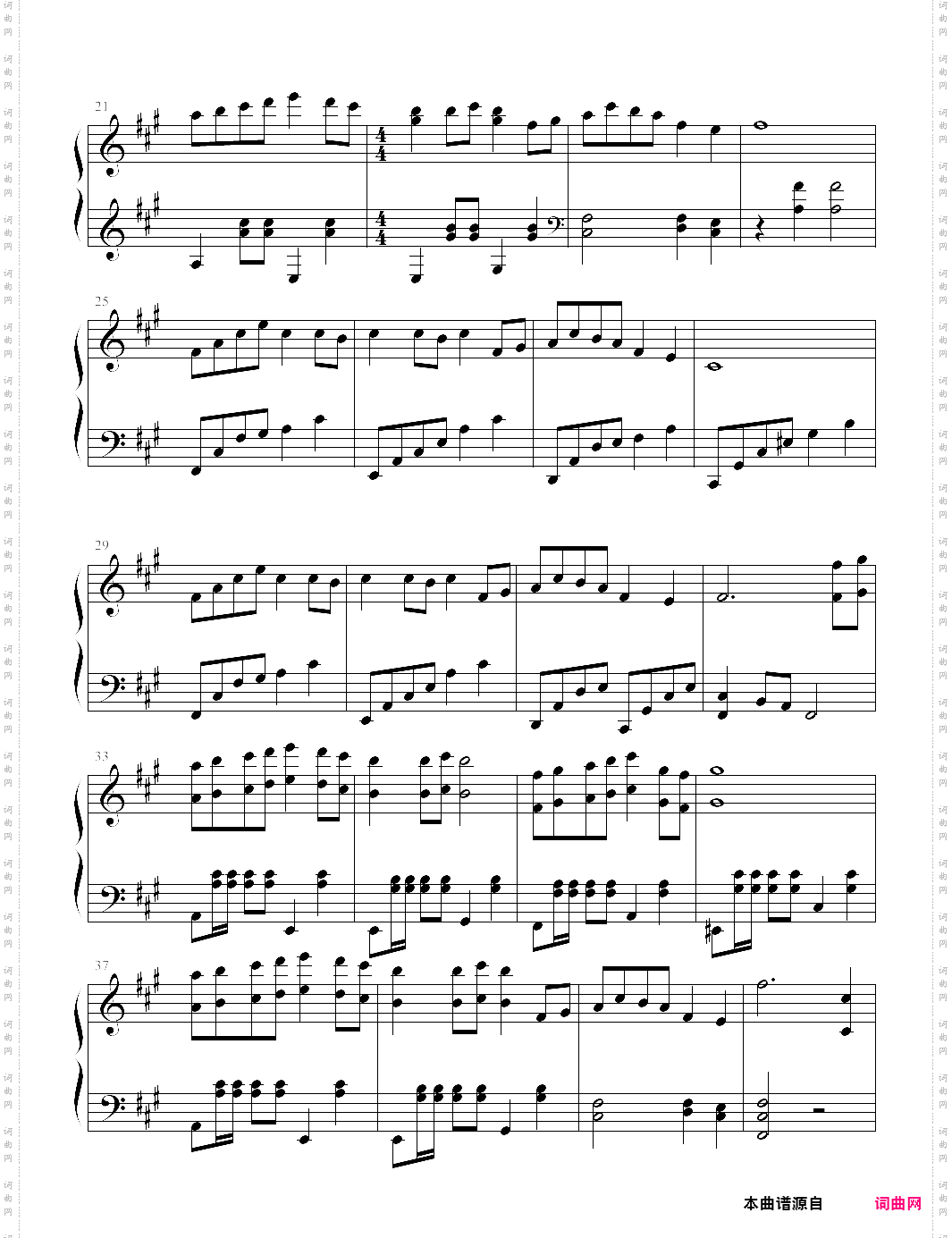 【钢琴块 2 等级歌曲】109· 森林狂想曲