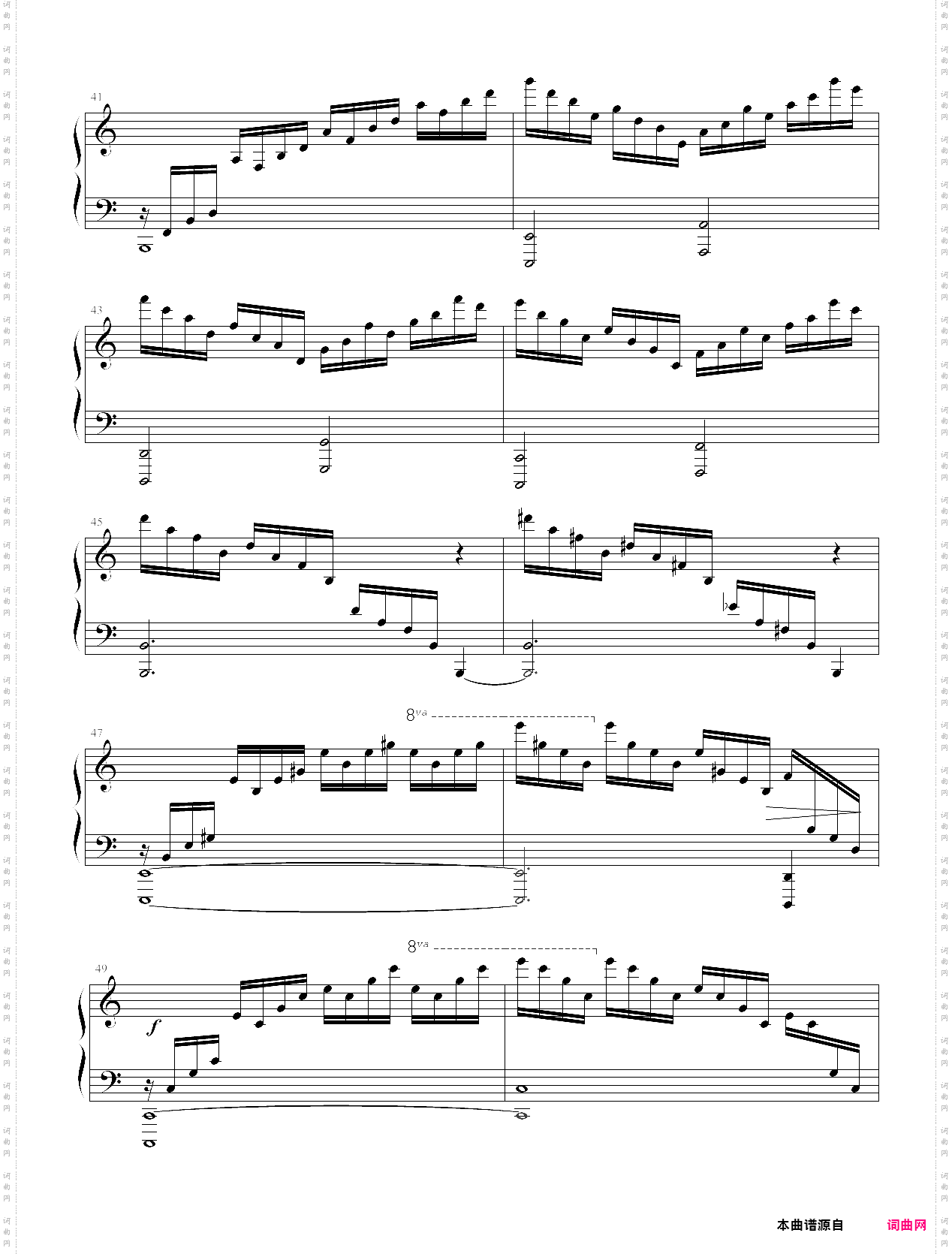肖邦练习曲op·10 no·1