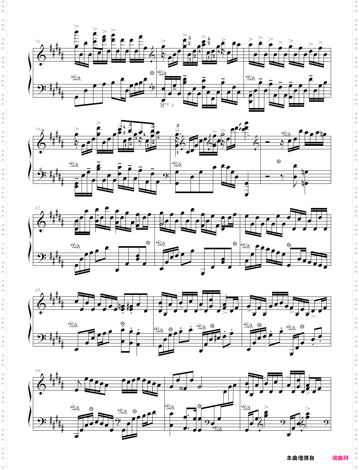 flower dance花之舞，超技版