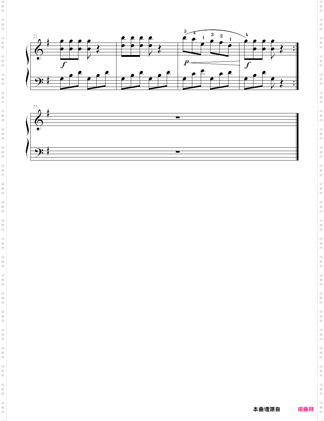 78、拜厄练习曲no·78《拜厄钢琴基本教程少儿教学版》【拜厄】-z0538