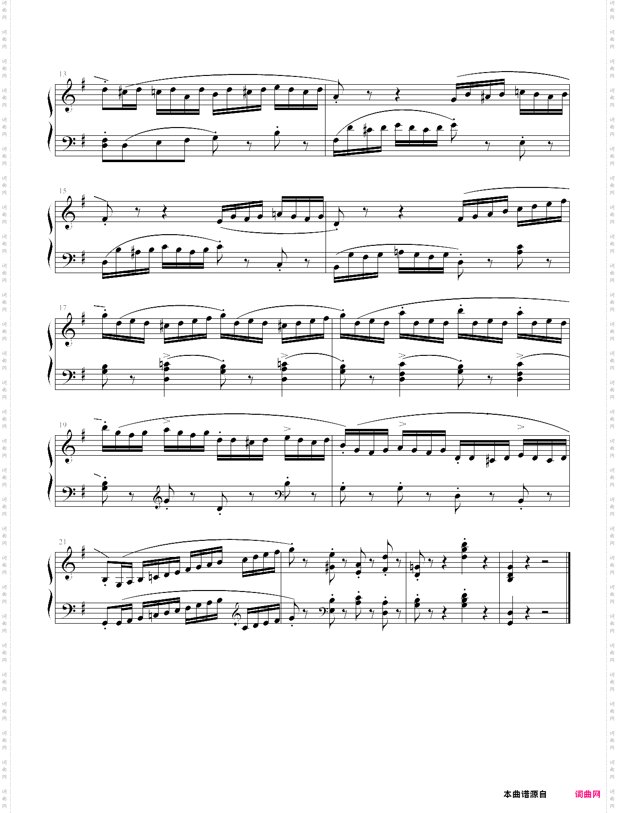 练习曲op·276 no·3