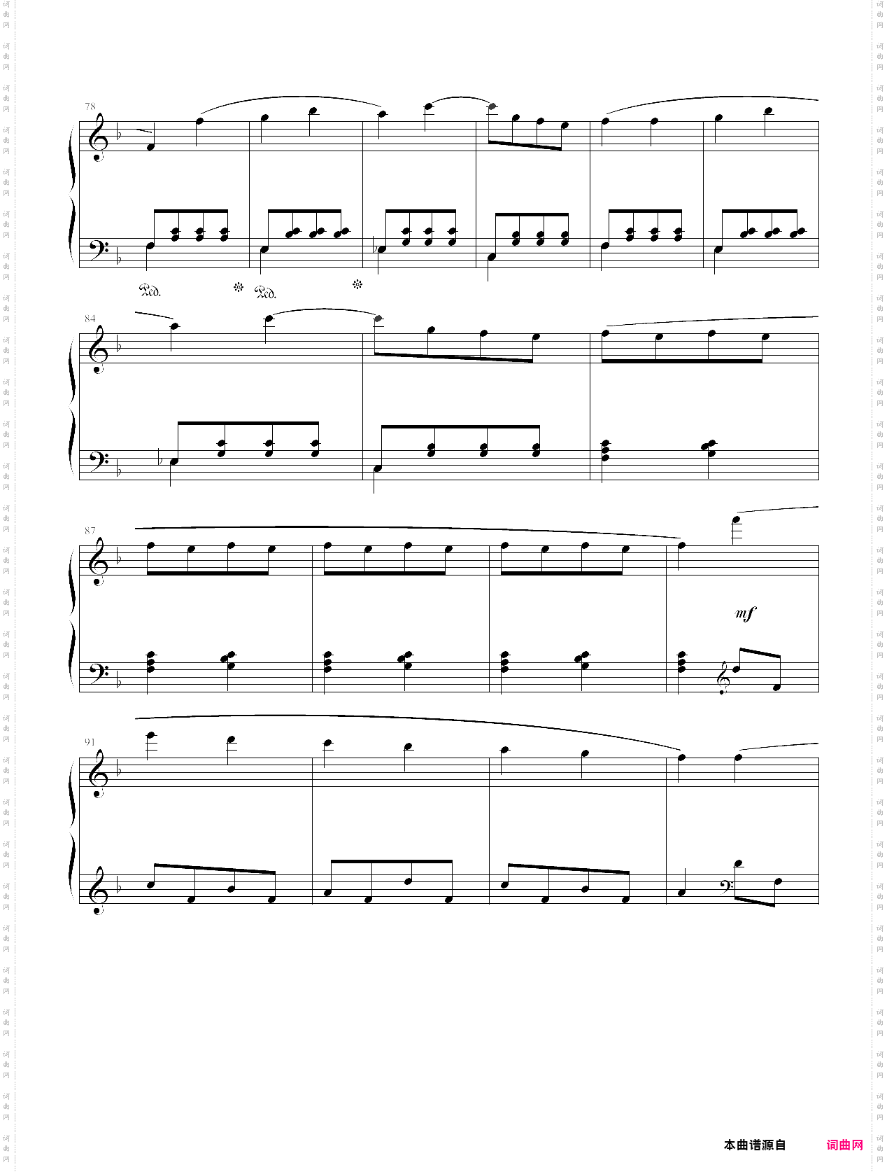 康康舞曲 简单版