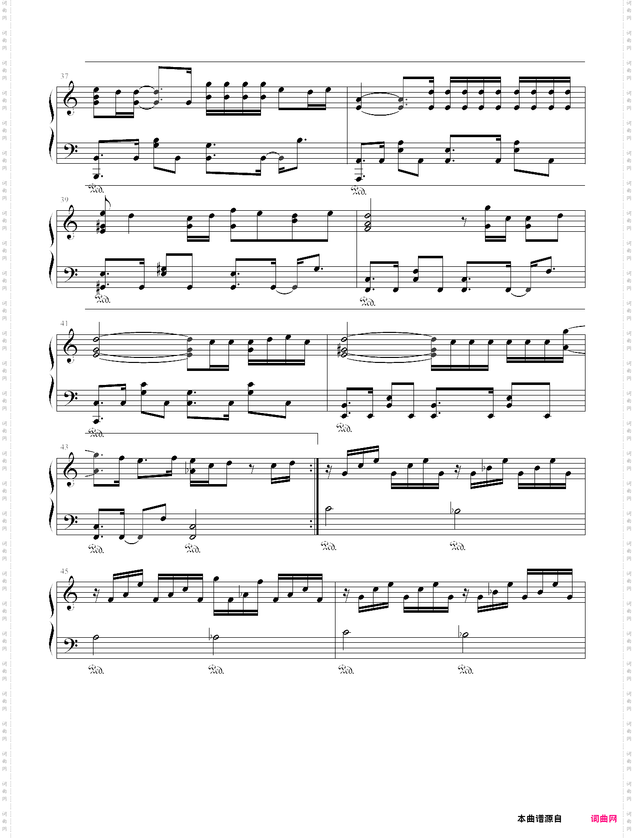 眼 鼻 嘴piano heart版