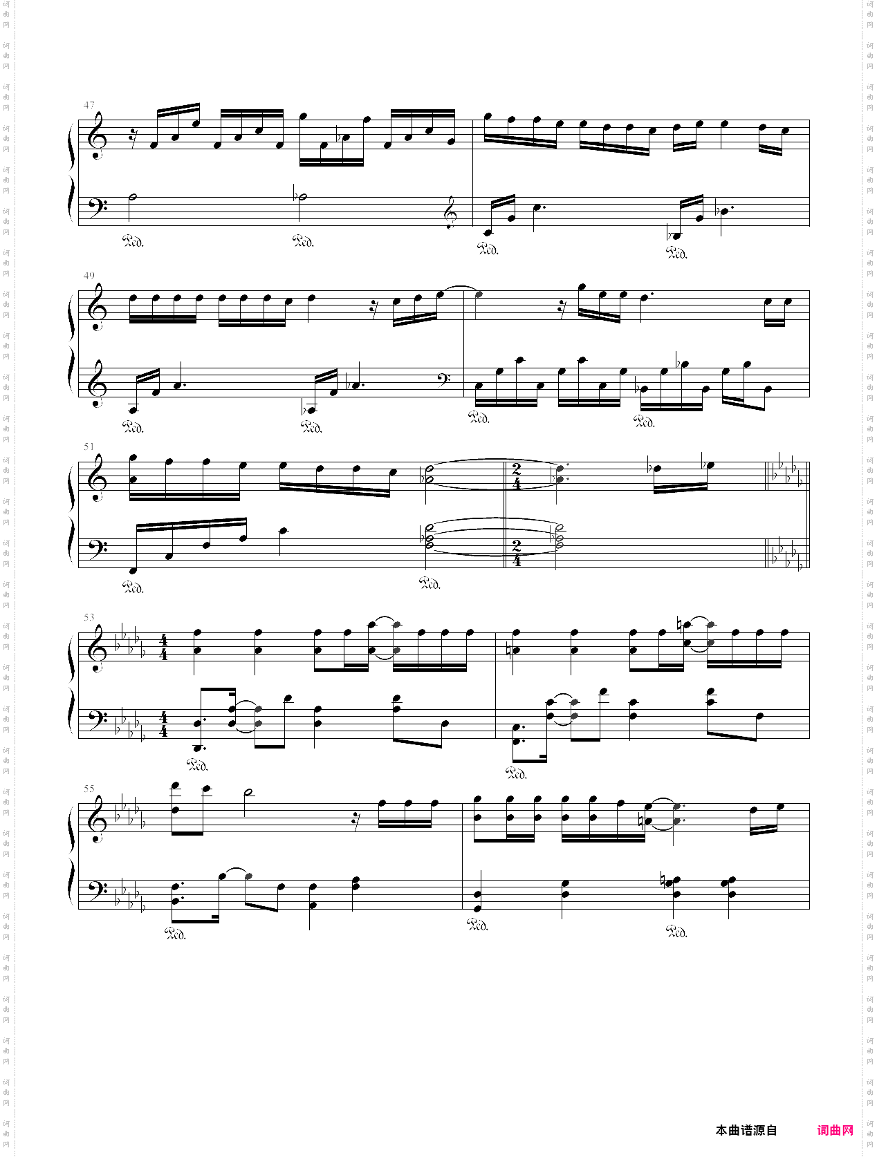 眼 鼻 嘴piano heart版