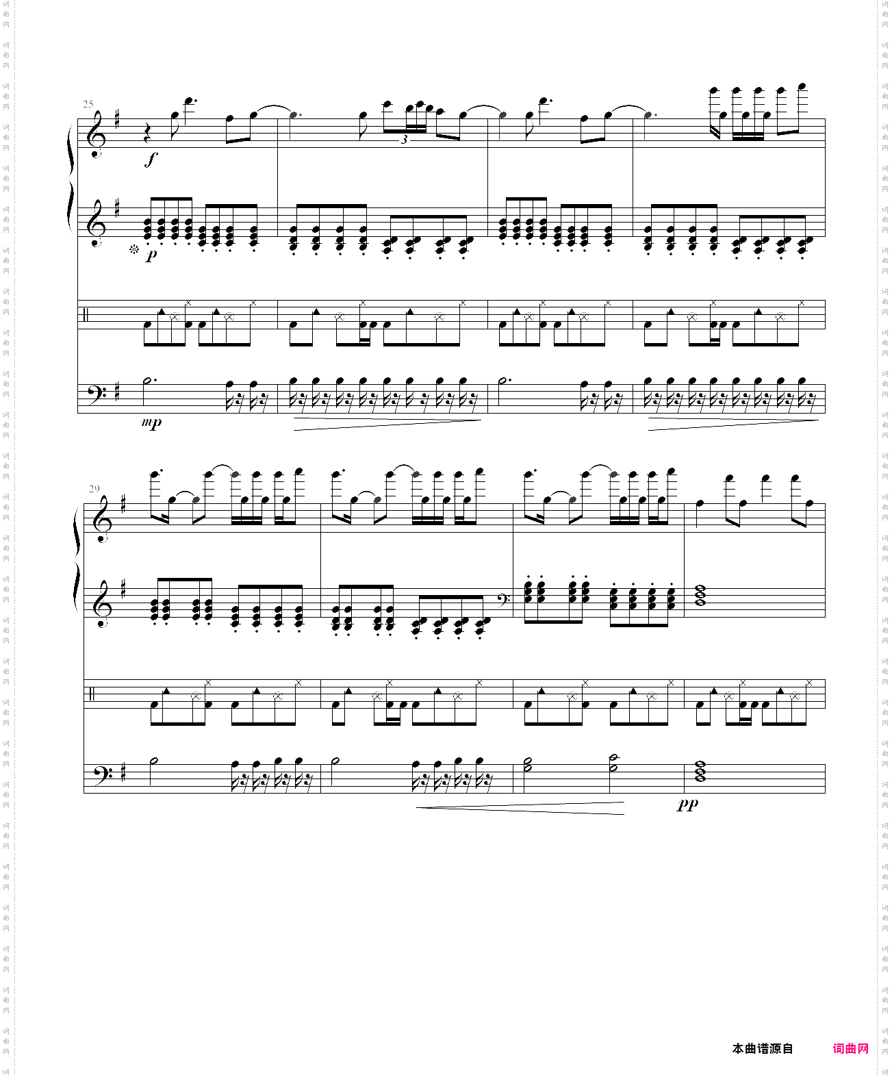 a little story总谱