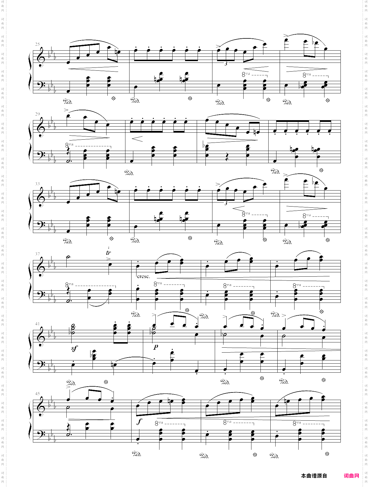 肖邦-降e大调辉煌的大圆舞曲-金龙鱼
