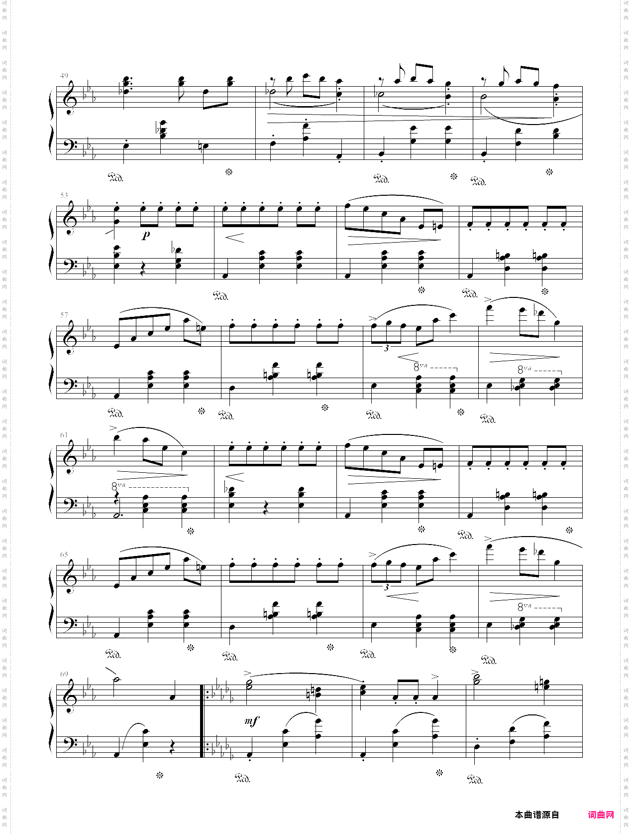 肖邦-降e大调辉煌的大圆舞曲-金龙鱼