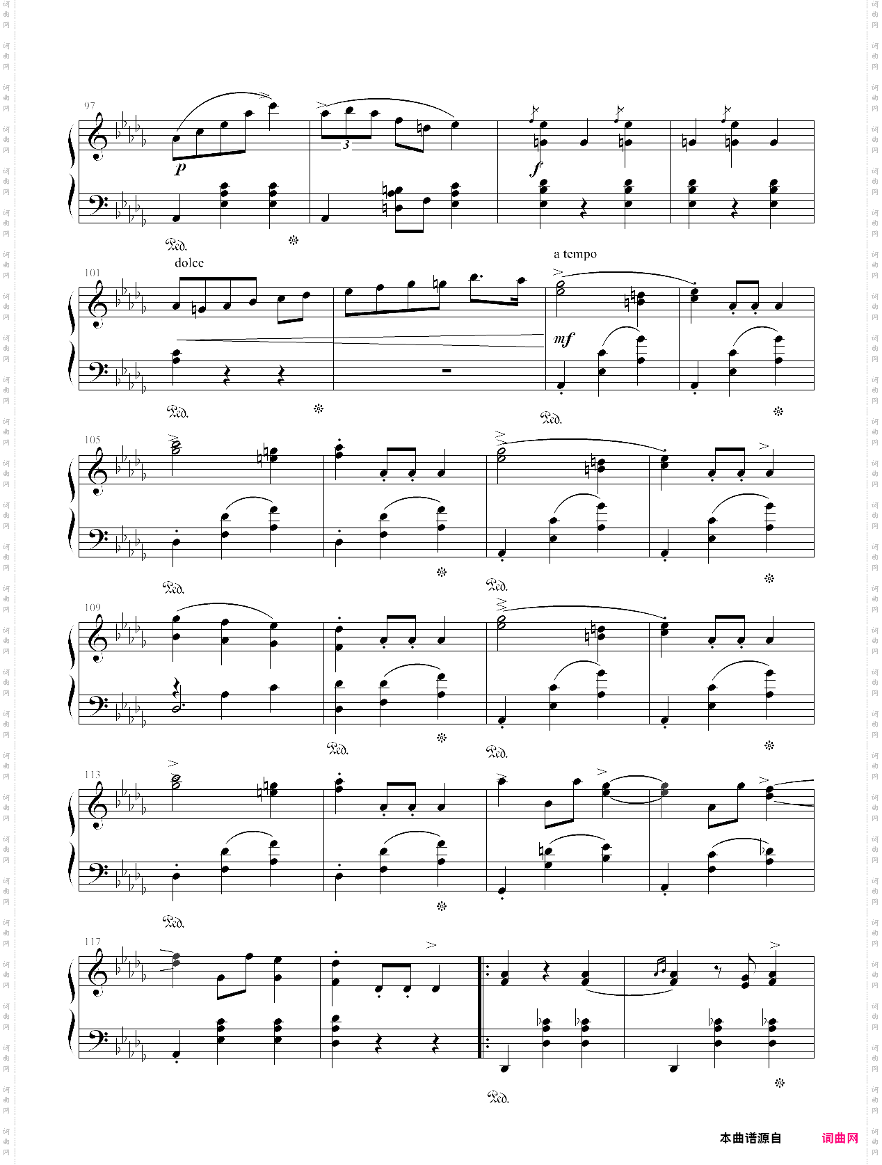 肖邦-降e大调辉煌的大圆舞曲-金龙鱼