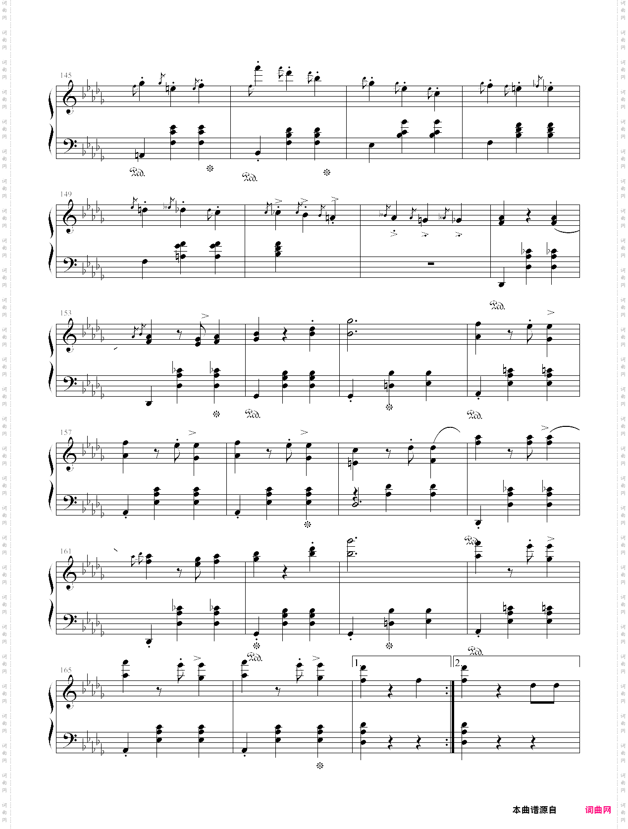 肖邦-降e大调辉煌的大圆舞曲-金龙鱼