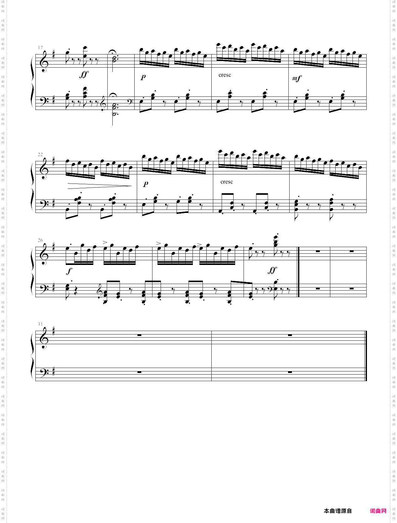 练习曲莱蒙22号练习曲