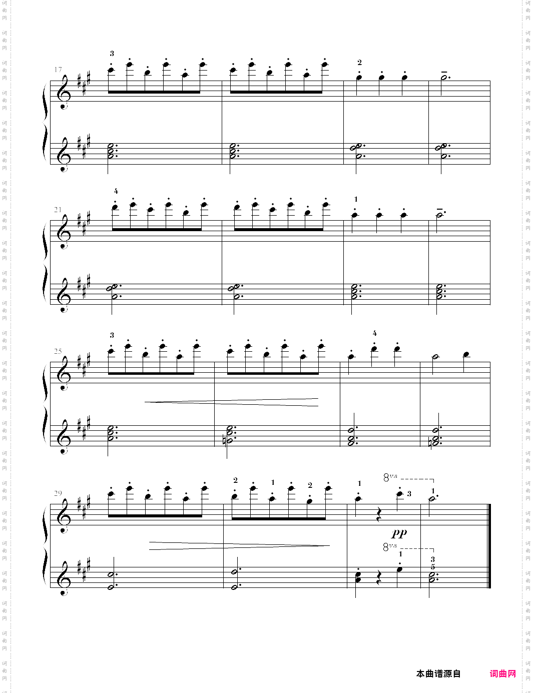 24·八音盒_小汤5-约翰·汤普森简易钢琴教程5