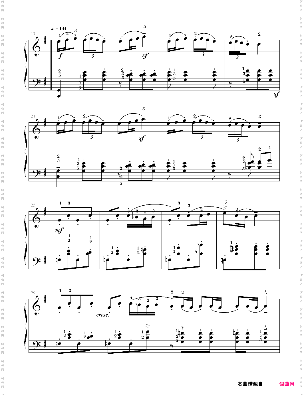 碎步舞曲-巴托克 考级