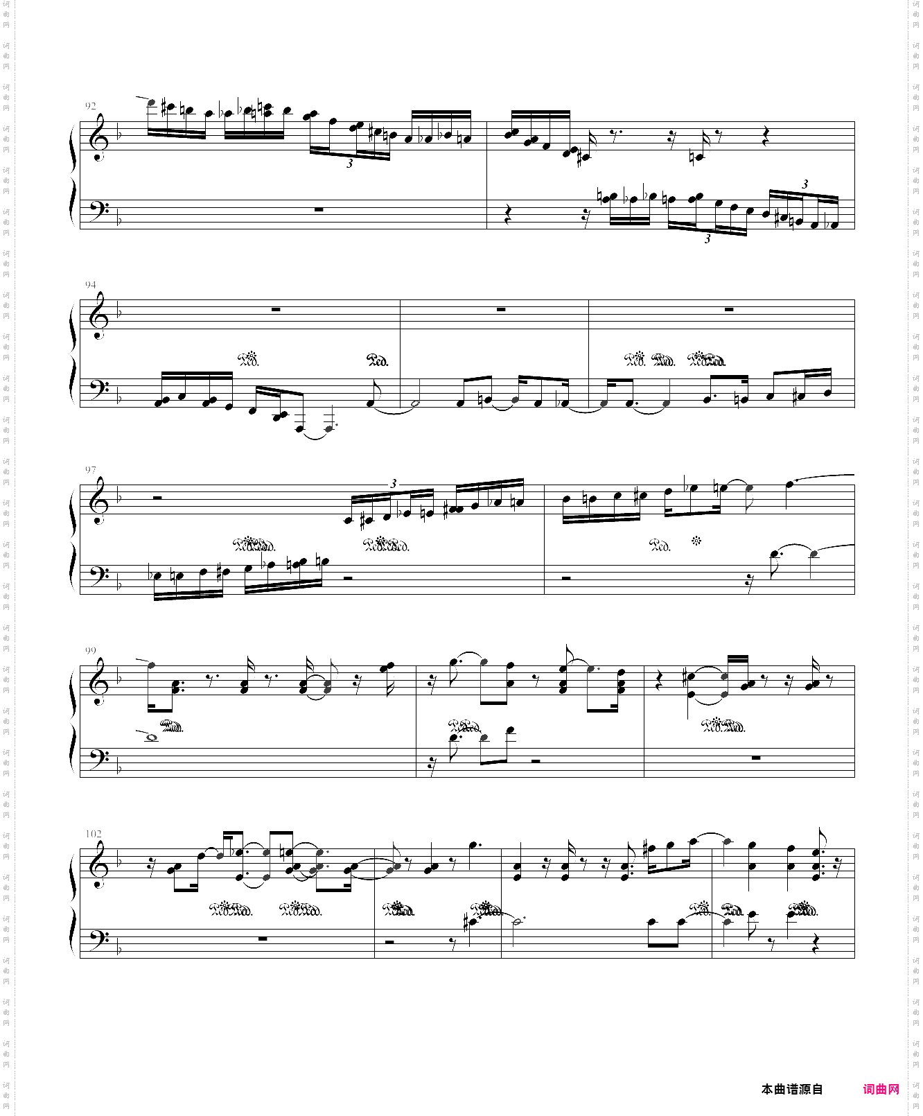 mozart piano fantasie k397 莫扎特钢琴幻想曲d小调