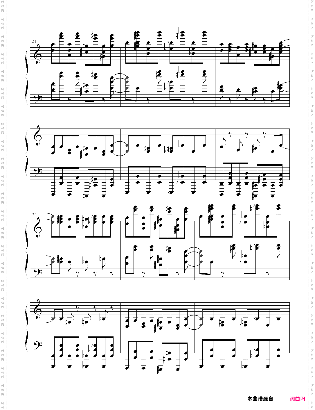 死亡华尔兹四手联弹未删减