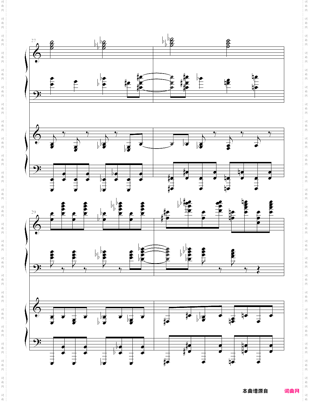 死亡华尔兹四手联弹未删减