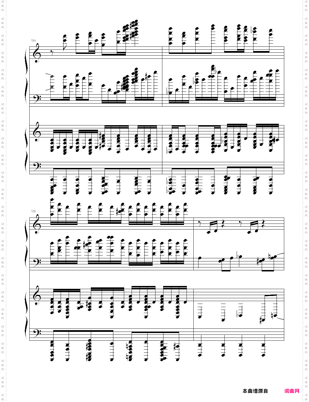 死亡华尔兹四手联弹未删减