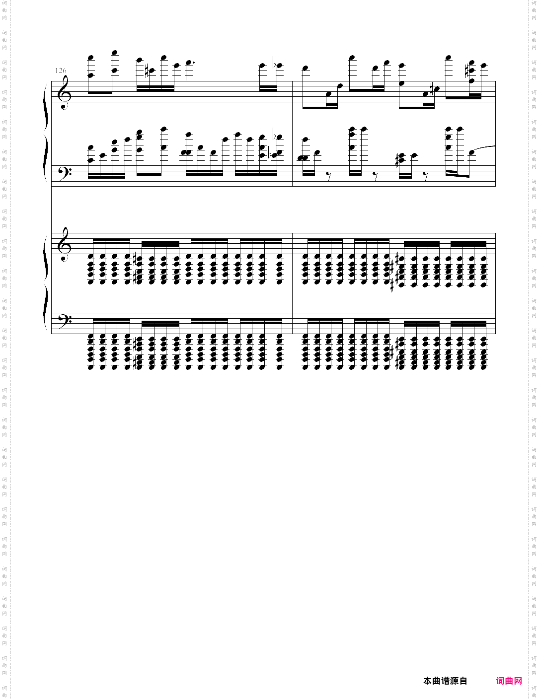 死亡华尔兹四手联弹未删减