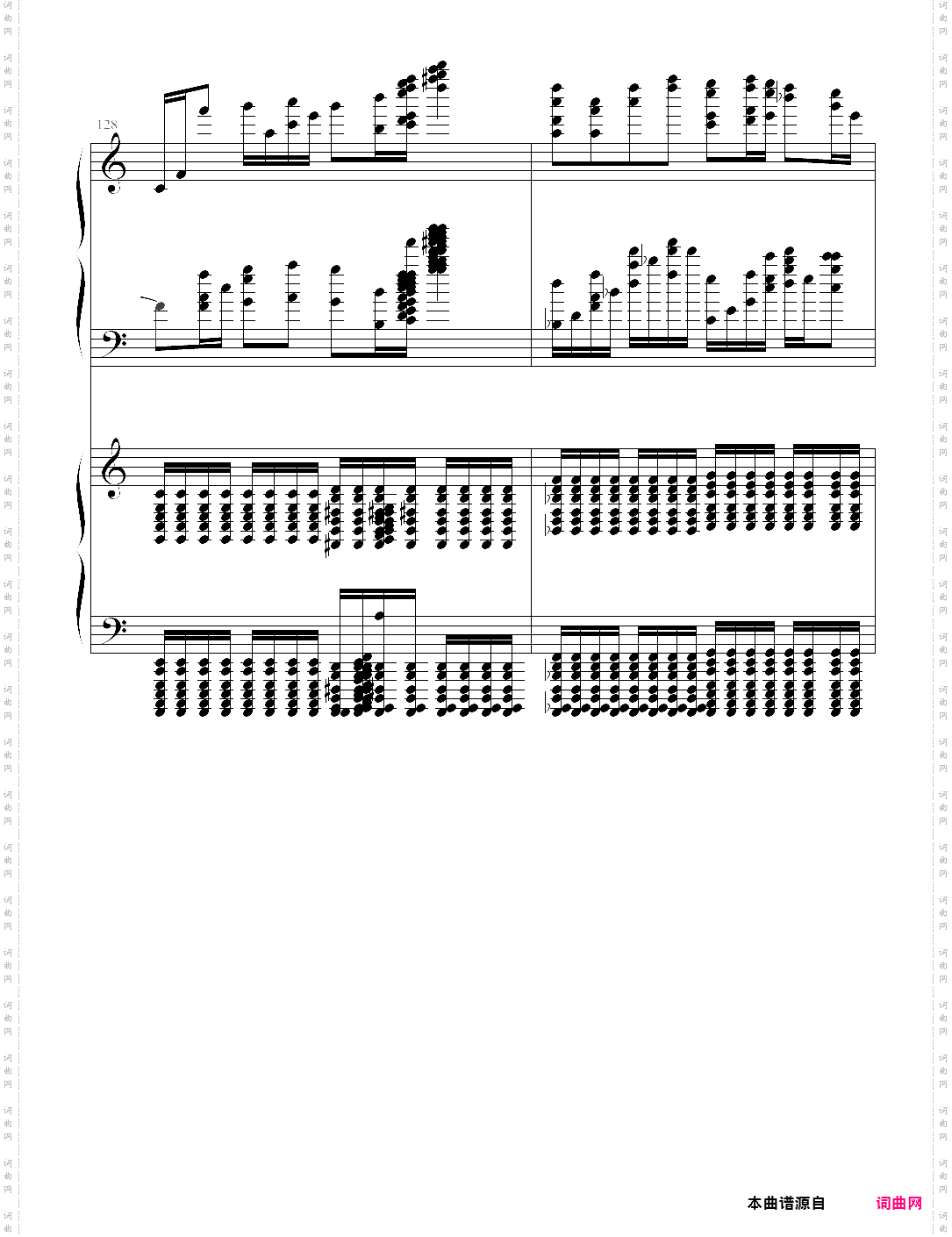 死亡华尔兹四手联弹未删减