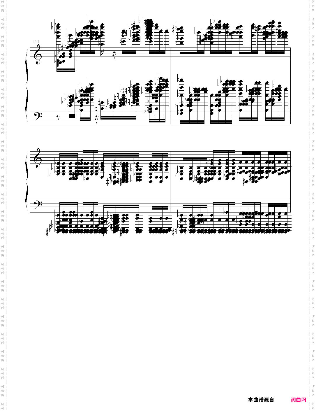 死亡华尔兹四手联弹未删减