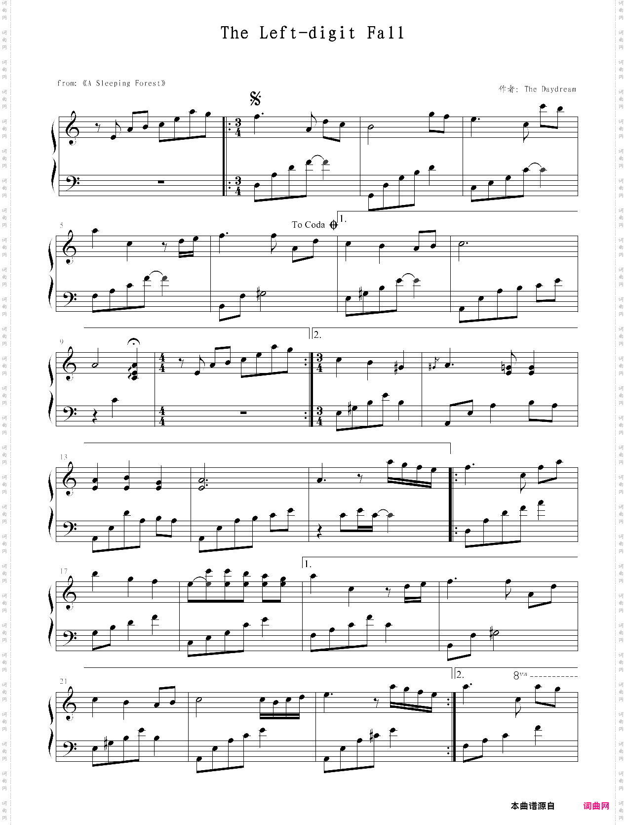 the left-digit fall·一叶知秋_选自《孵梦森林·a sleeping forest》专辑