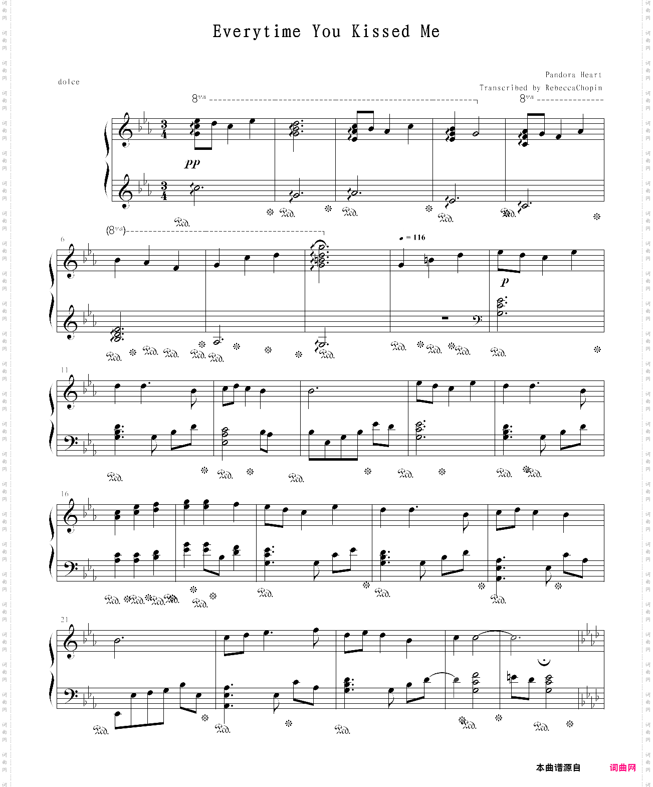 everytime you kissed me