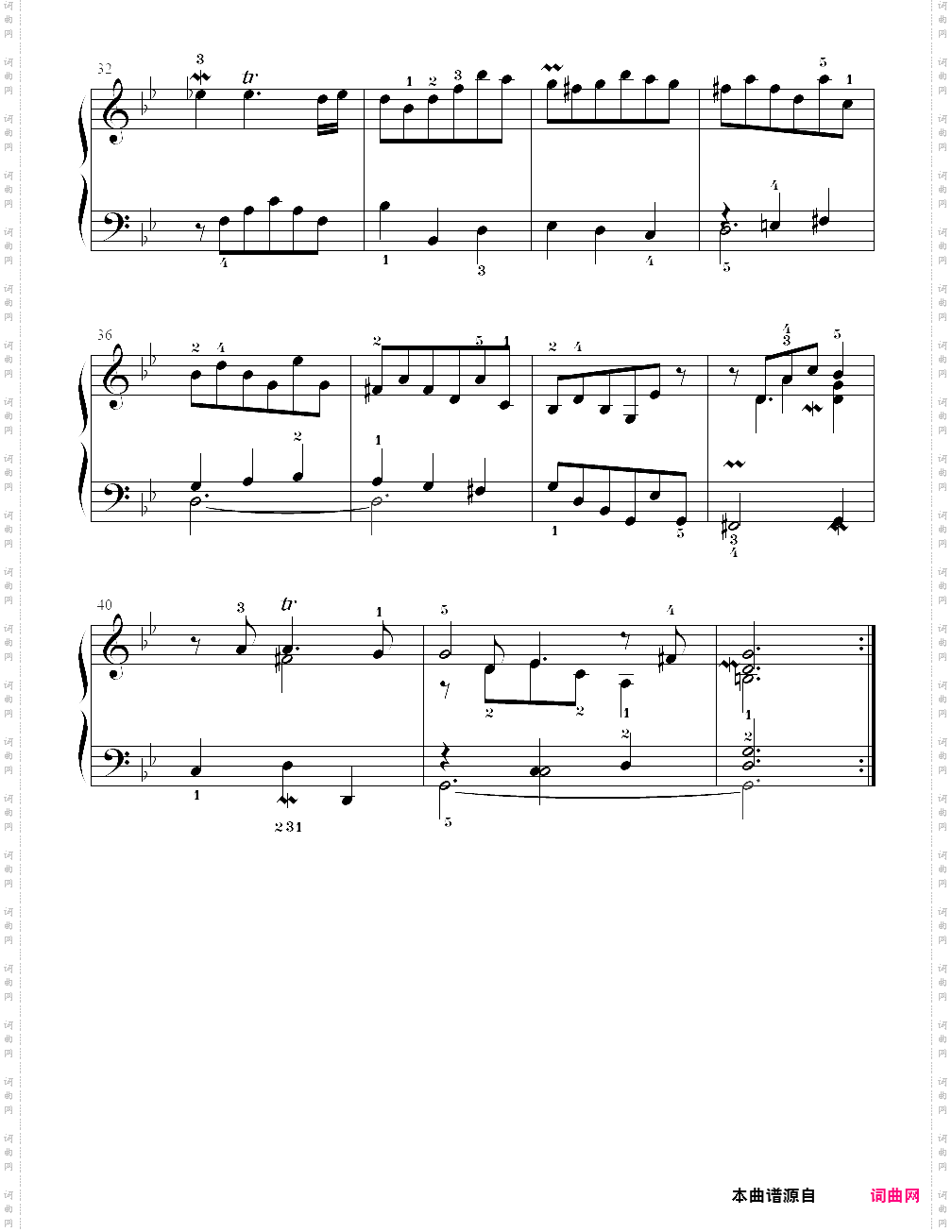 11、十二首小前奏曲11- 巴赫小前奏曲与赋格